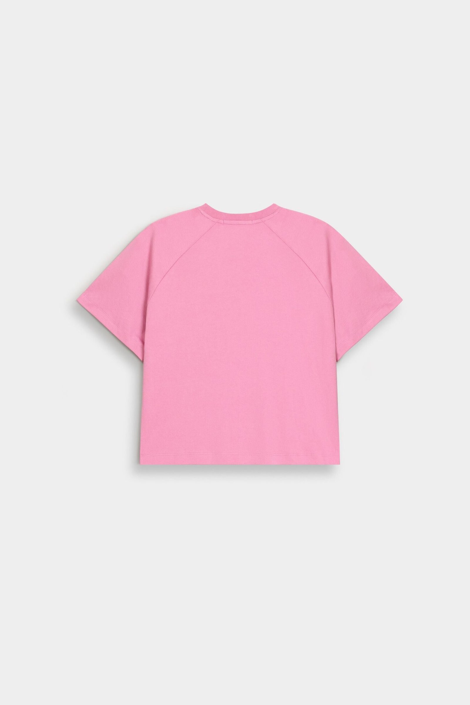 Cropped Raglan Sleeves T-Shirt - Image 16