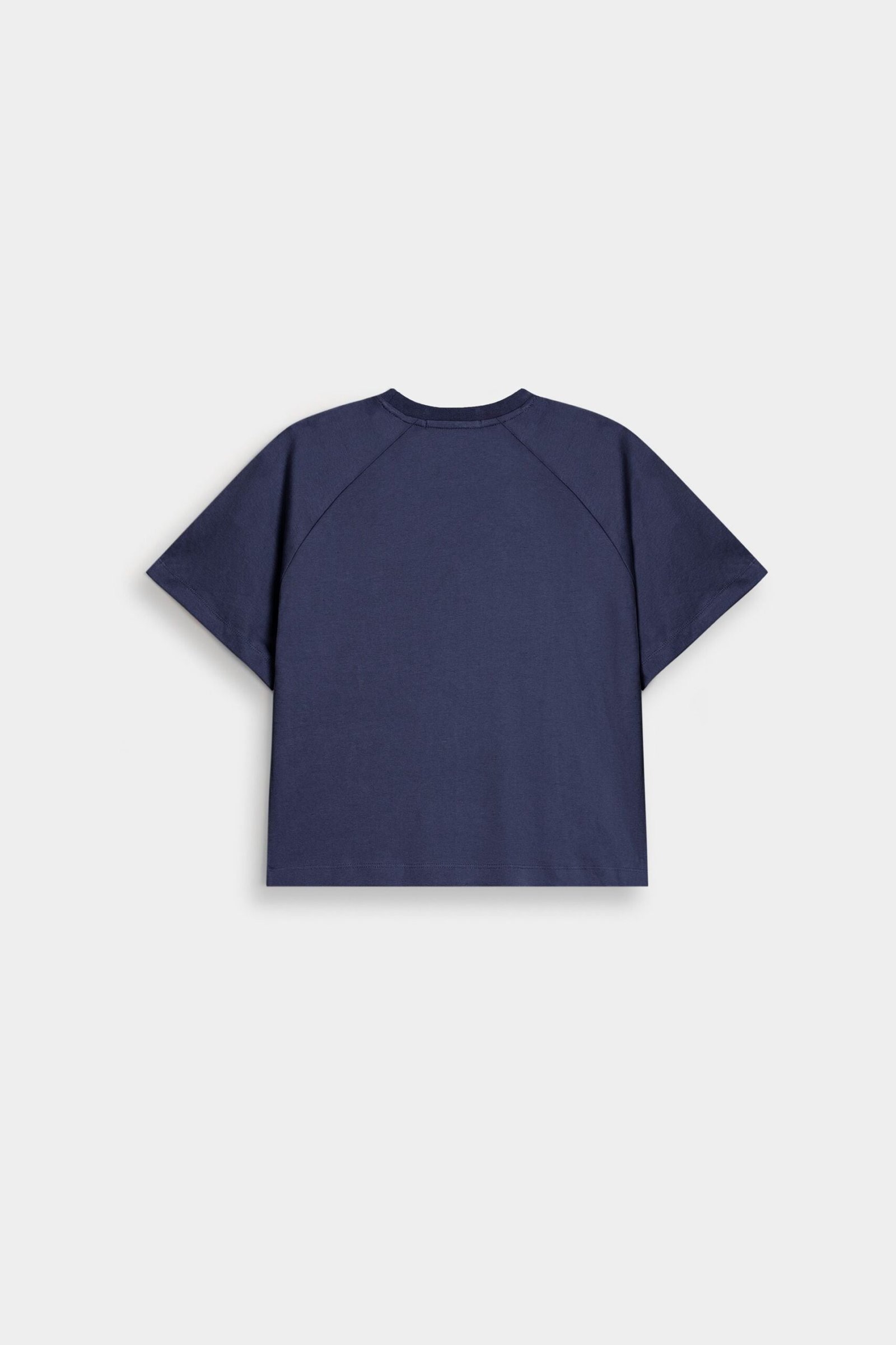 Cropped Raglan Sleeves T-Shirt - Image 3