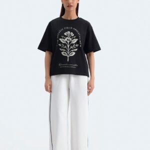 Slogan Print T-Shirt