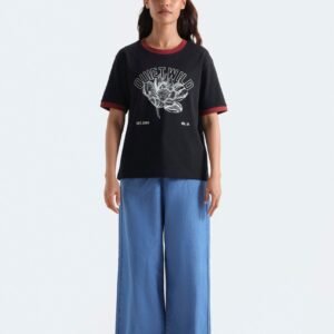 Cropped Graphic T-Shirt