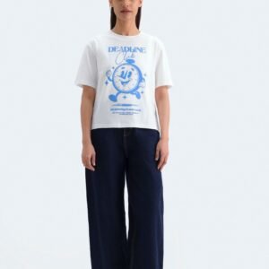 Cropped Graphic T-Shirt