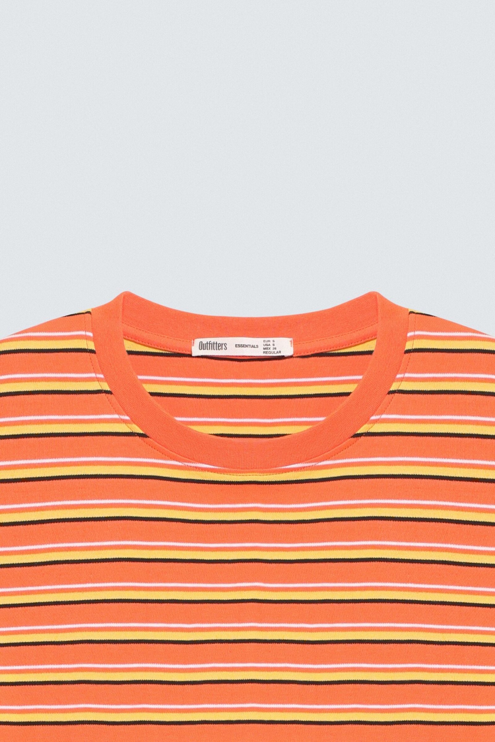Cropped Stripped T-Shirt - Image 6