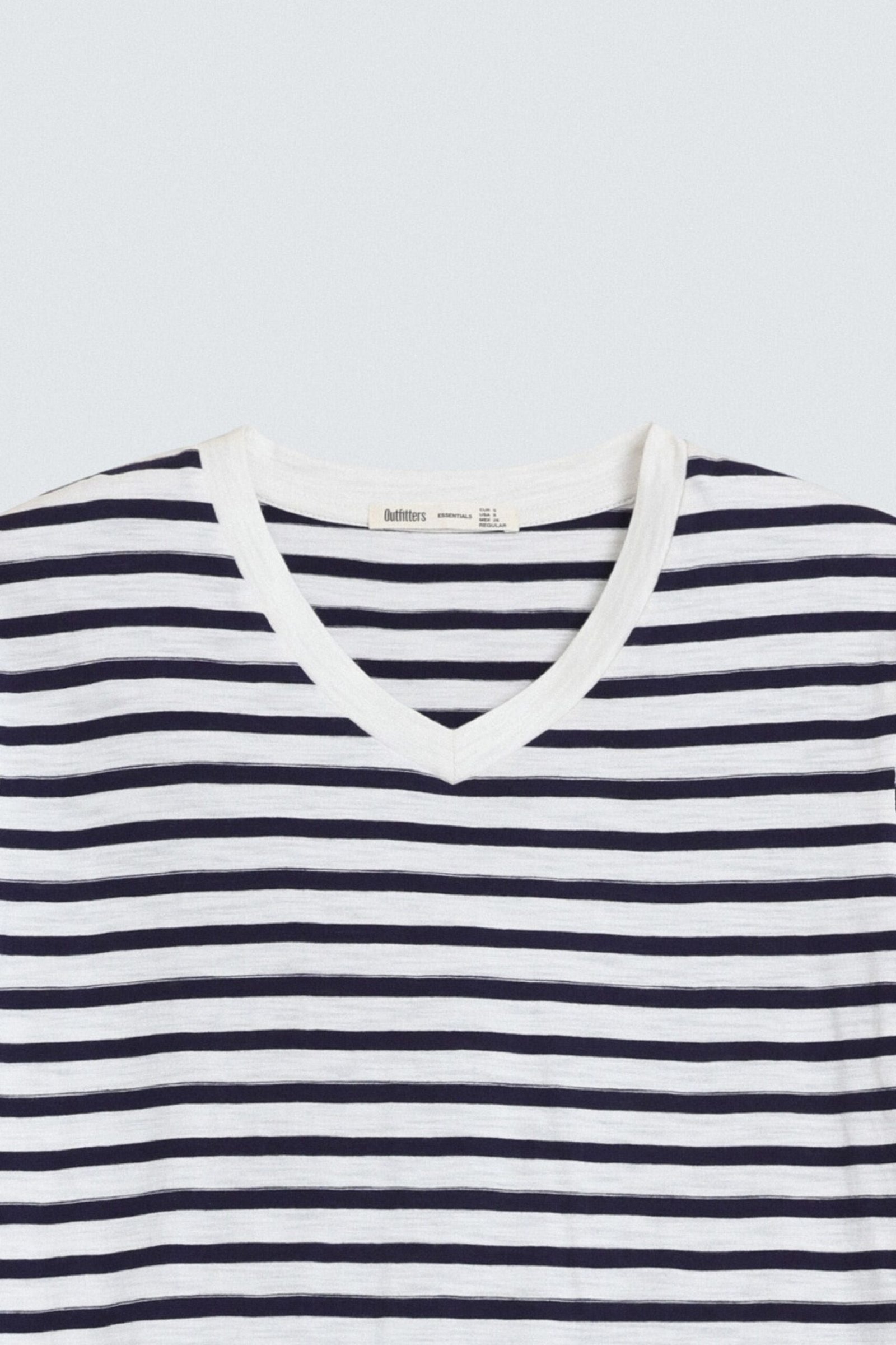 Cropped Stripped T-Shirt - Image 6