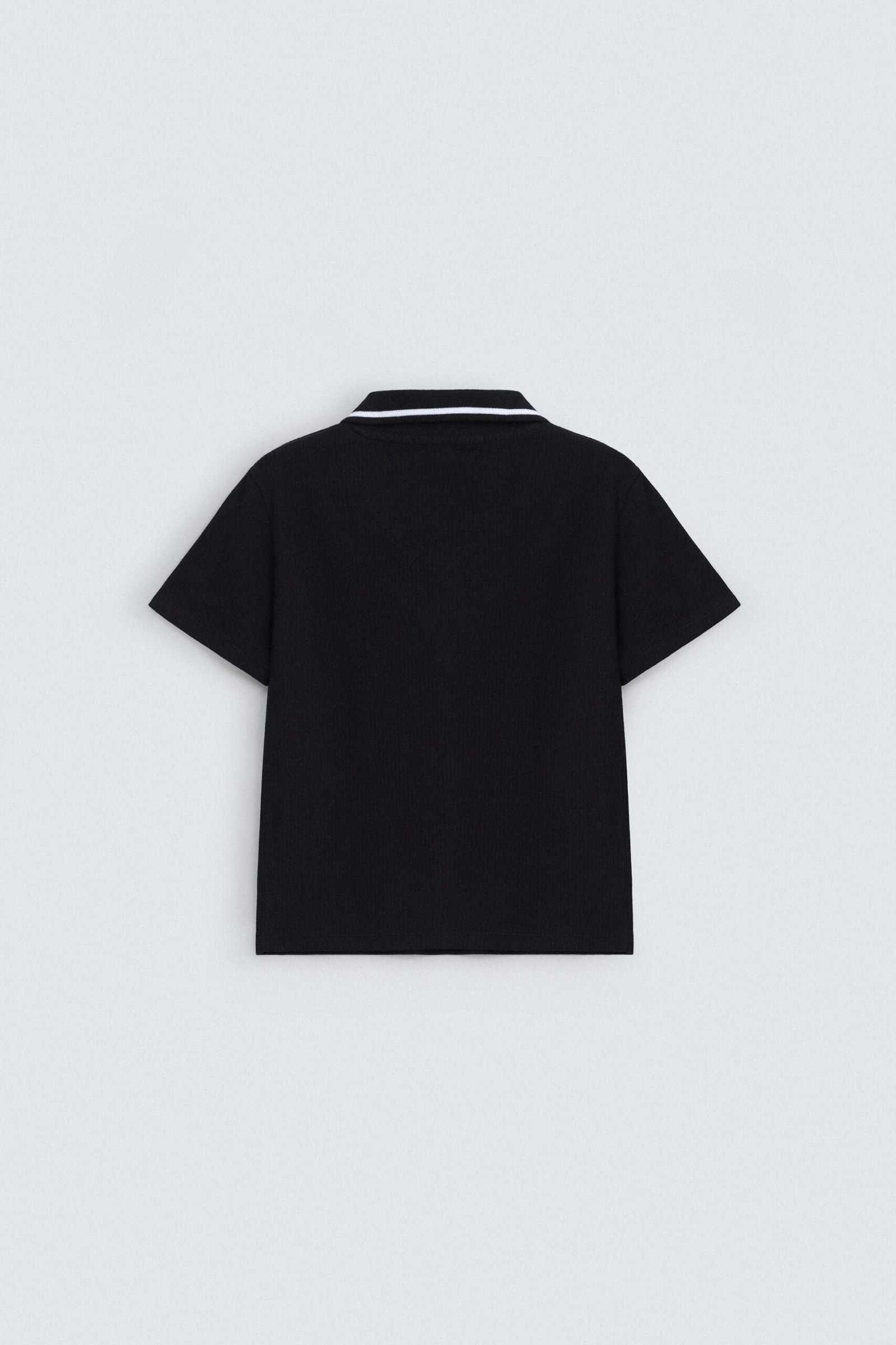 Cropped Polo Shirt - Image 14