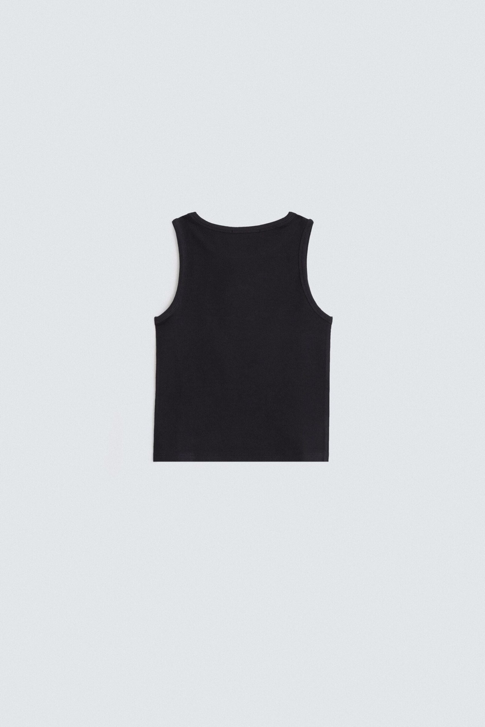Super Cropped Embroidered Tank Top - Image 7