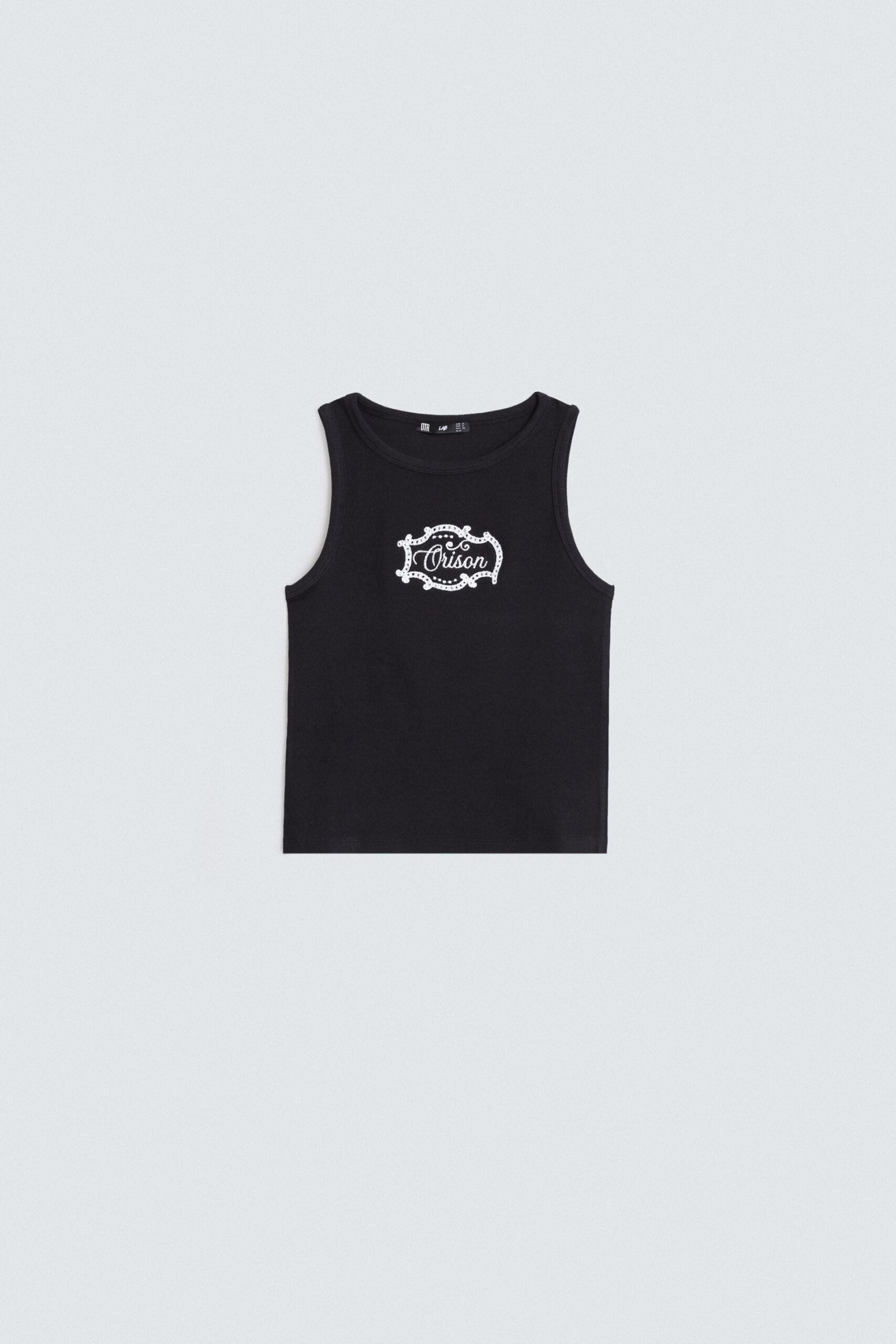 Super Cropped Embroidered Tank Top - Image 5