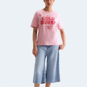 Slogan Print T-Shirt