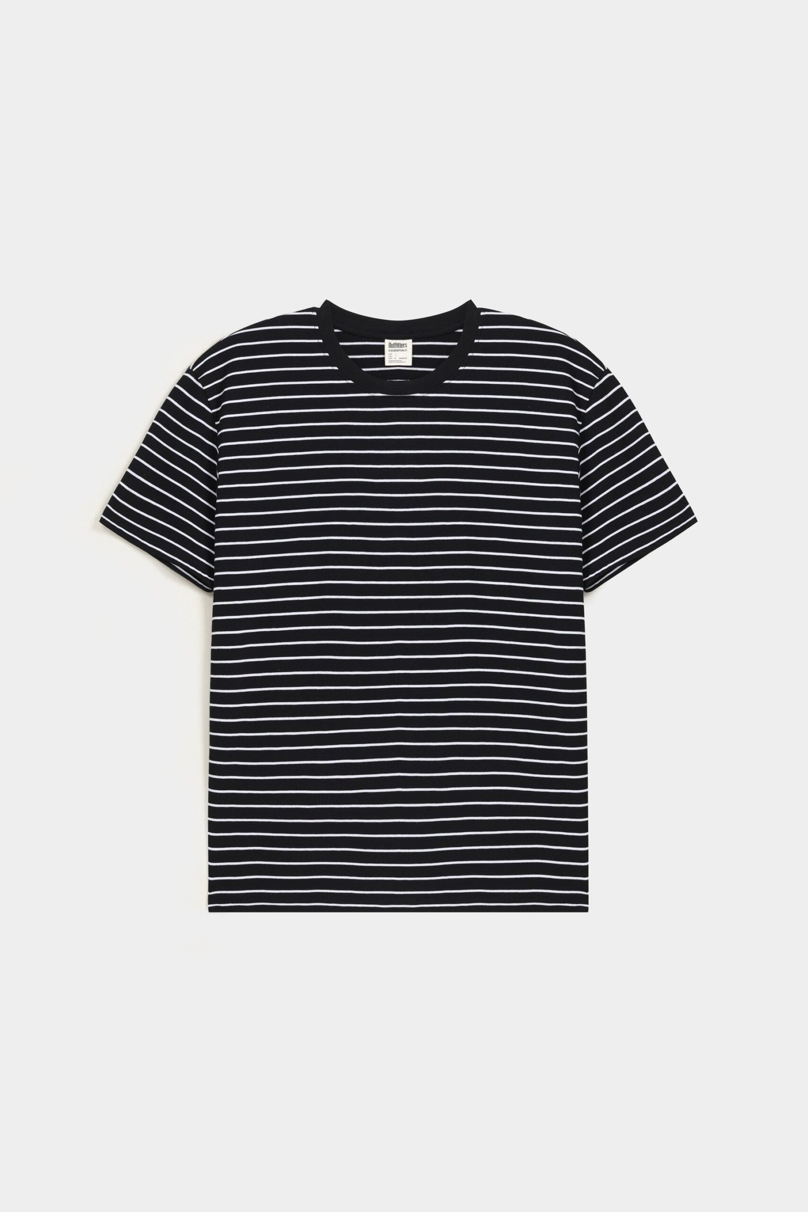 Striped Crew Neck T-shirt - Image 4