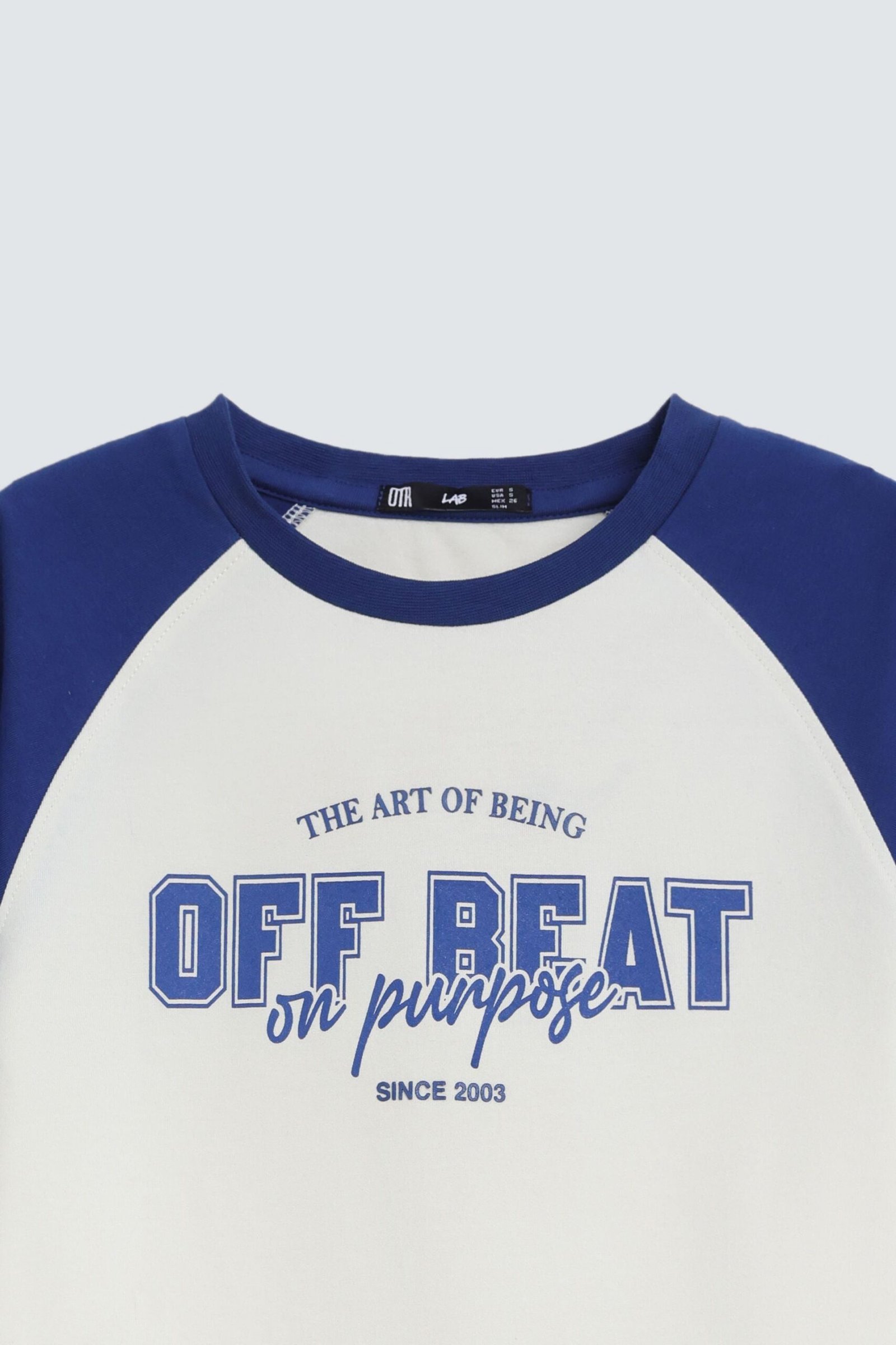 Cropped Slogan Print T-Shirt - Image 2
