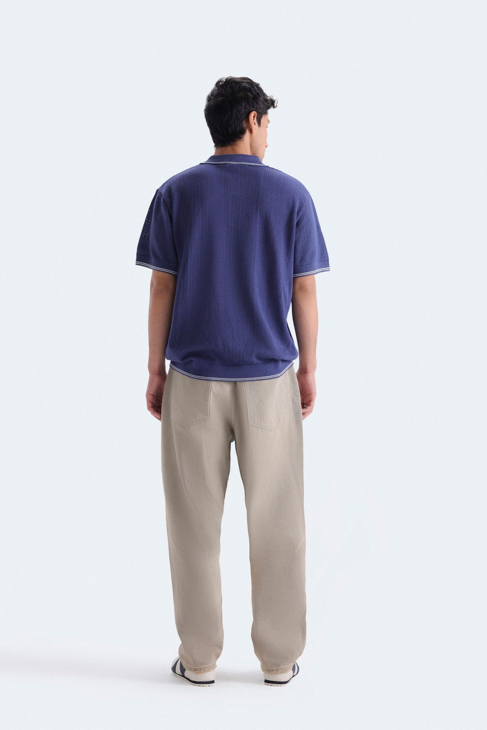 Knit Polo Shirt - Image 4