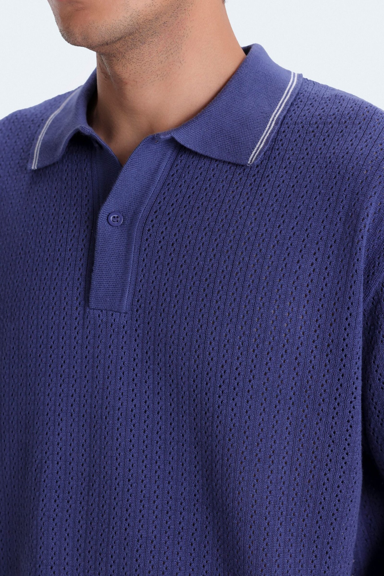 Knit Polo Shirt - Image 2