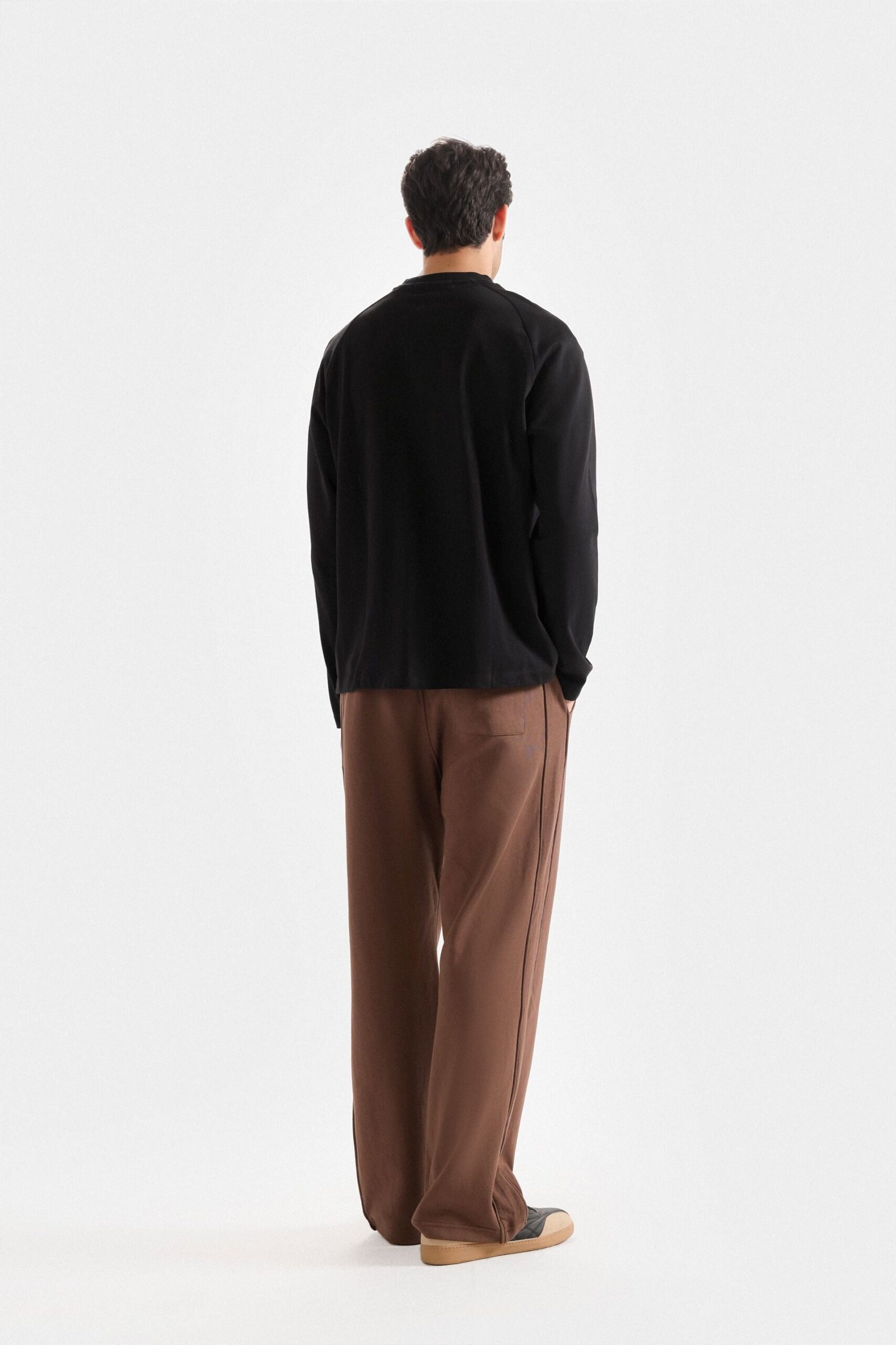 Basic Mock Neck T-Shirt - Image 11