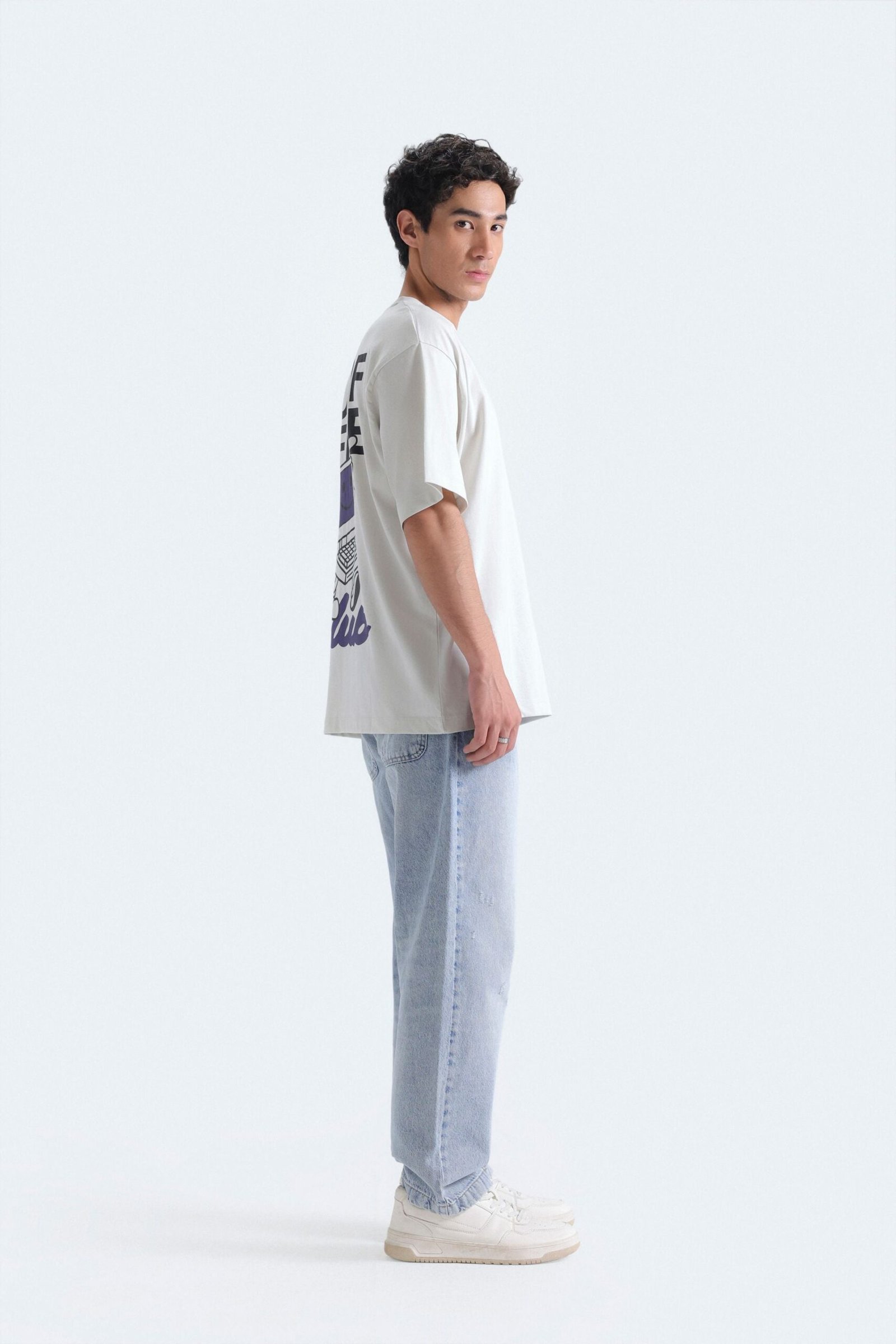 Slogan Print T-Shirt - Image 3