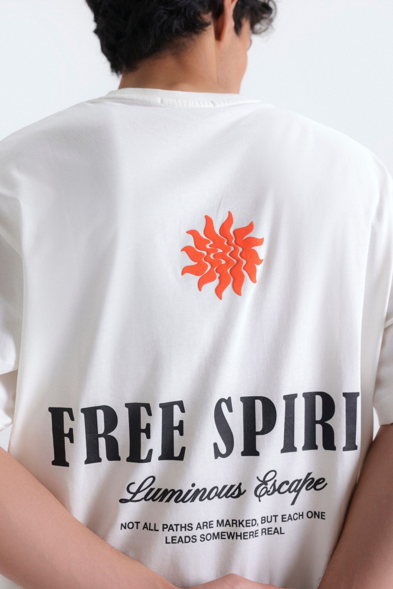 Slogan Print T-Shirt - Image 4