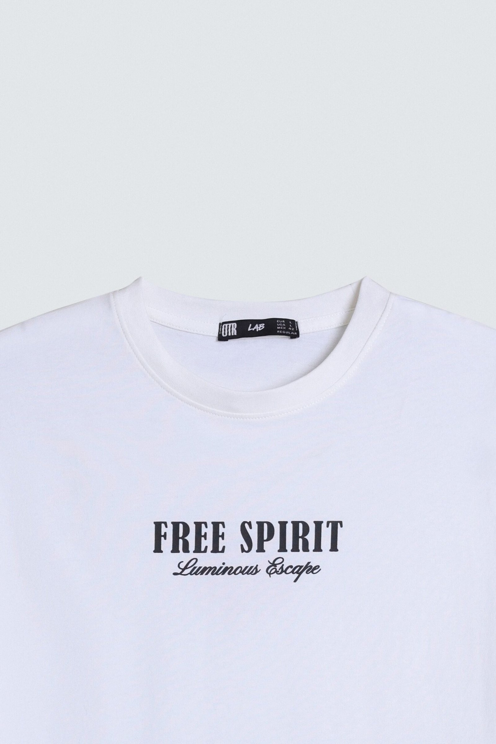 Slogan Print T-Shirt - Image 6