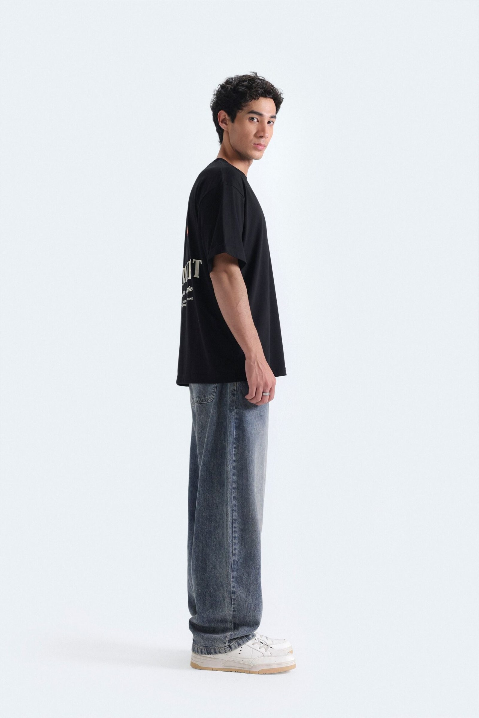 Slogan Print T-Shirt - Image 9