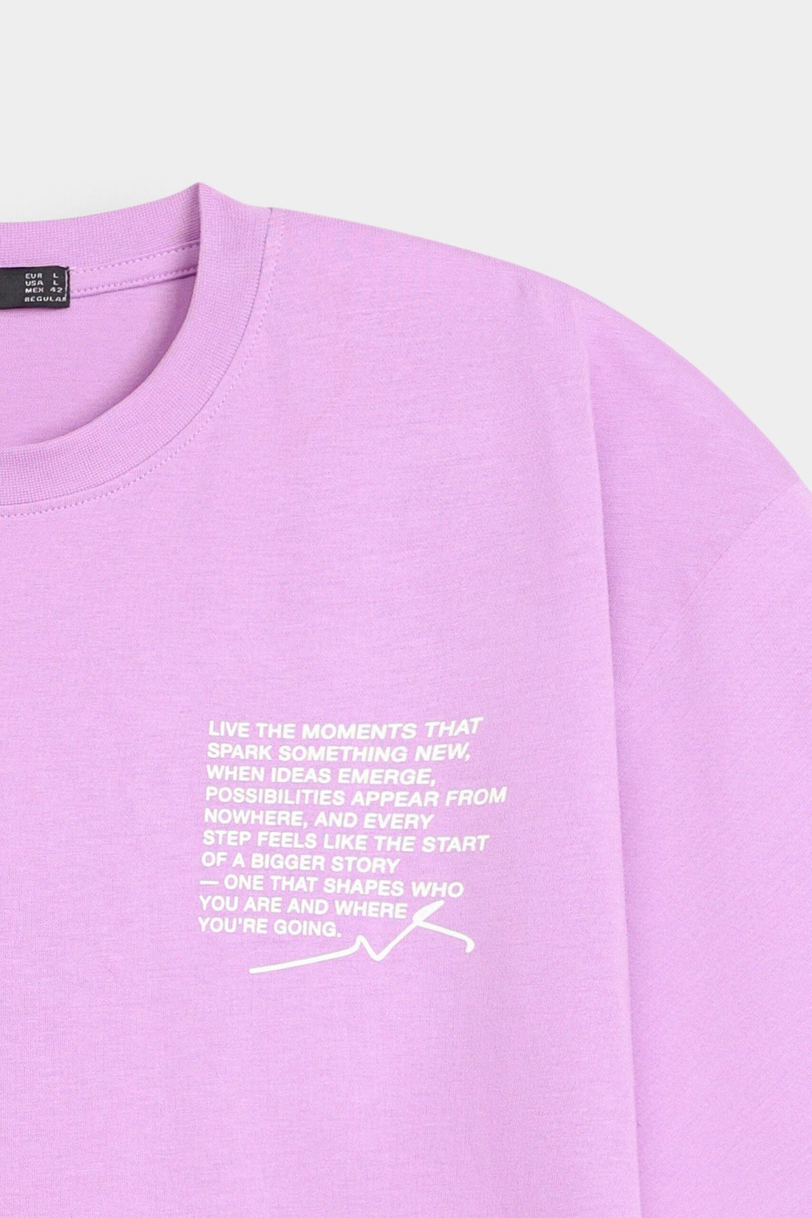 Slogan Print T-Shirt - Image 6