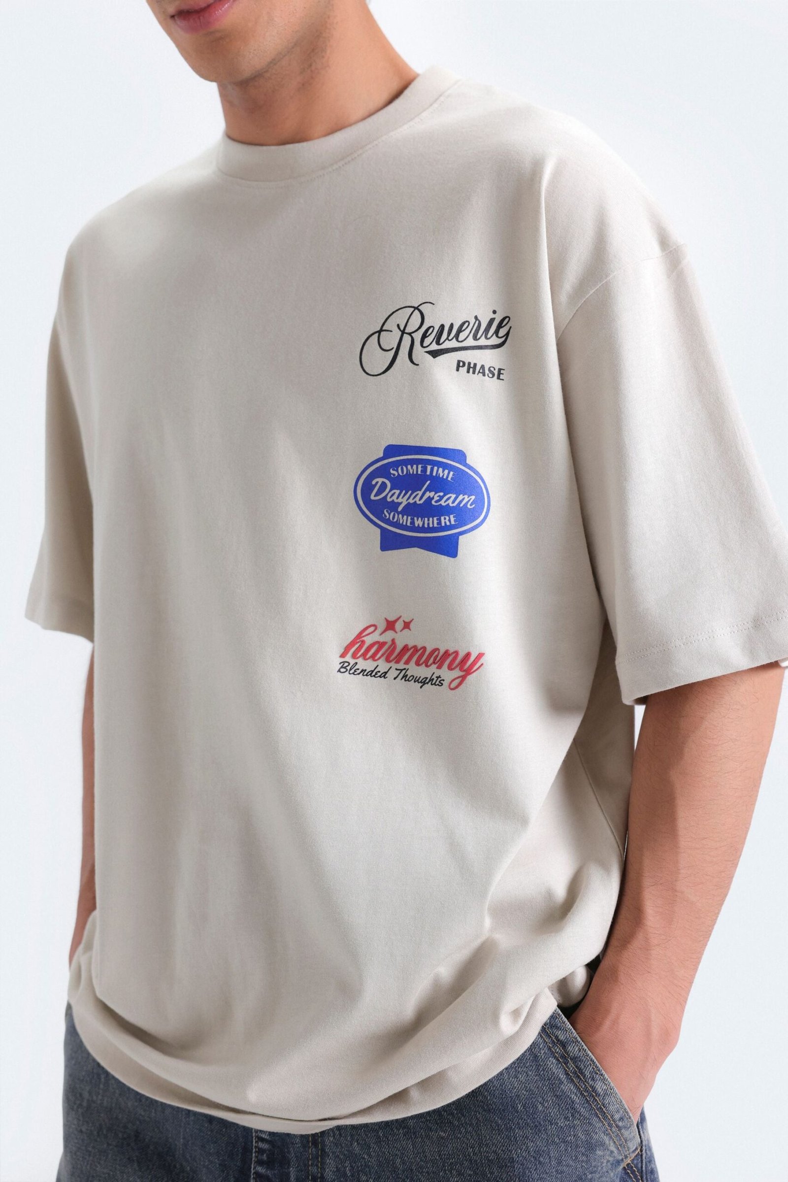 Slogan Print T-Shirt - Image 2