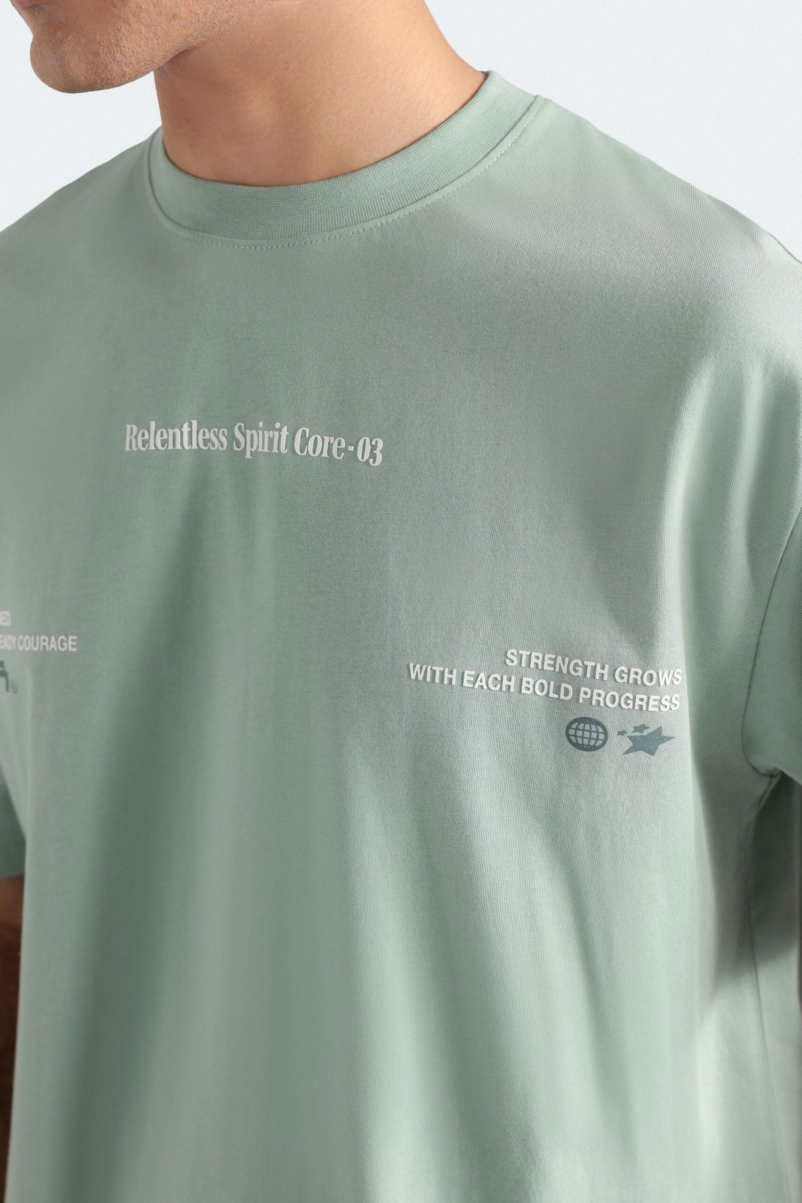 Slogan Print T-Shirt - Image 2