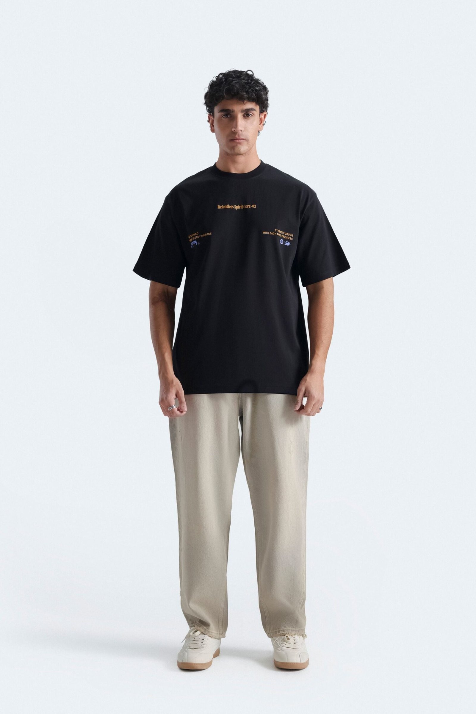 Slogan Print T-Shirt - Image 8