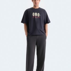 Cropped Graphic T-Shirt