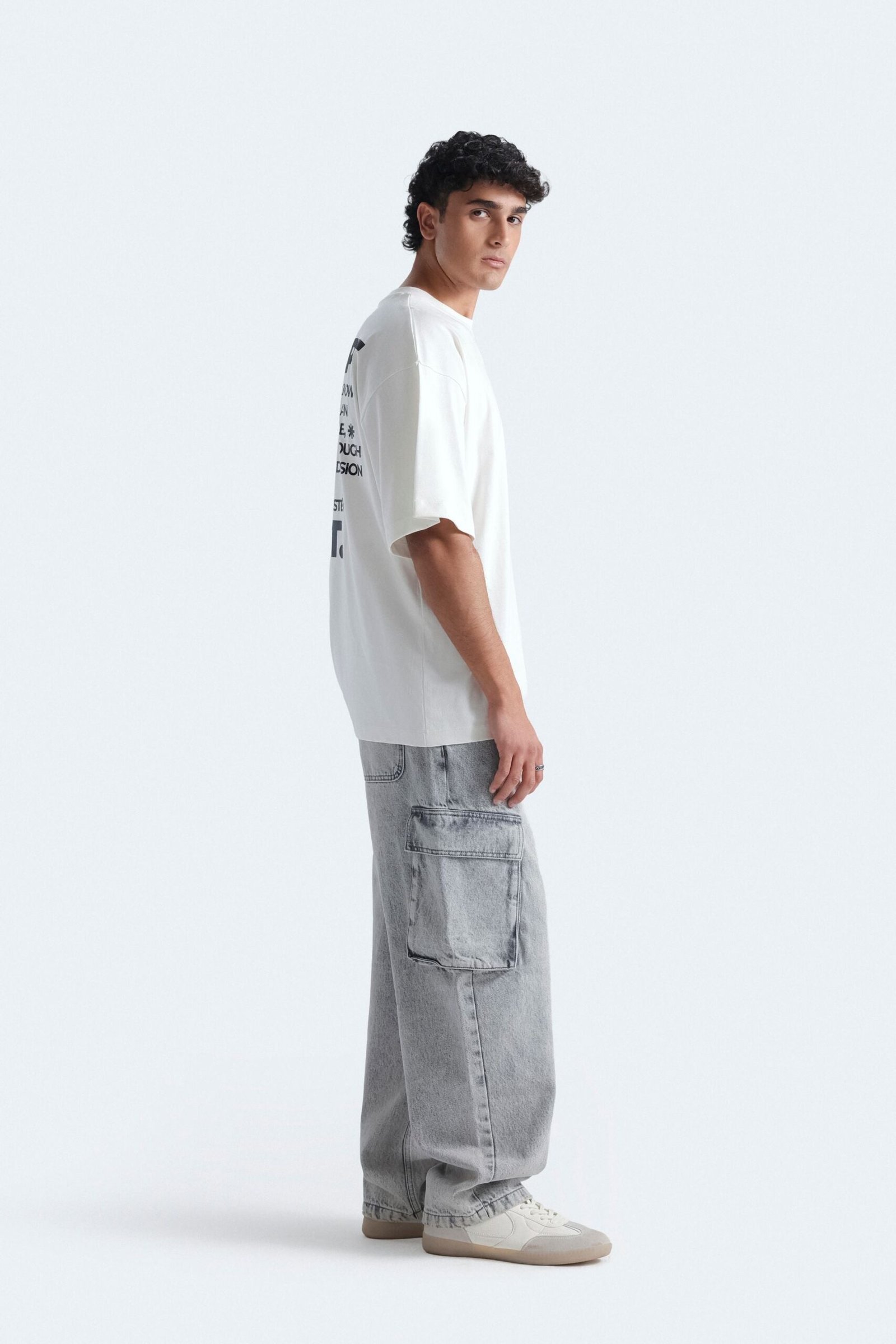 Slogan Print T-Shirt - Image 3
