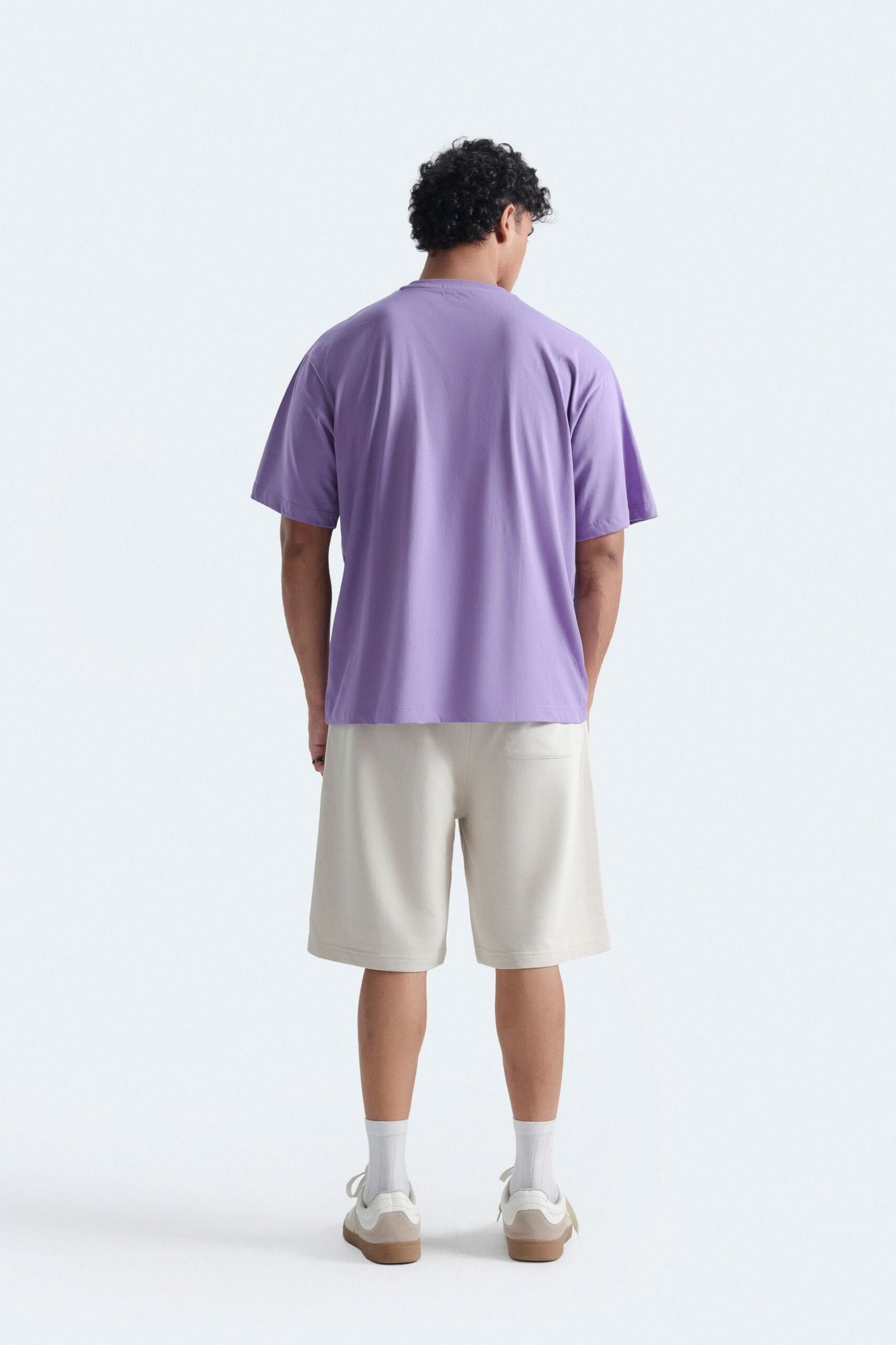 Slogan Print T-Shirt With Label Patch - Image 4
