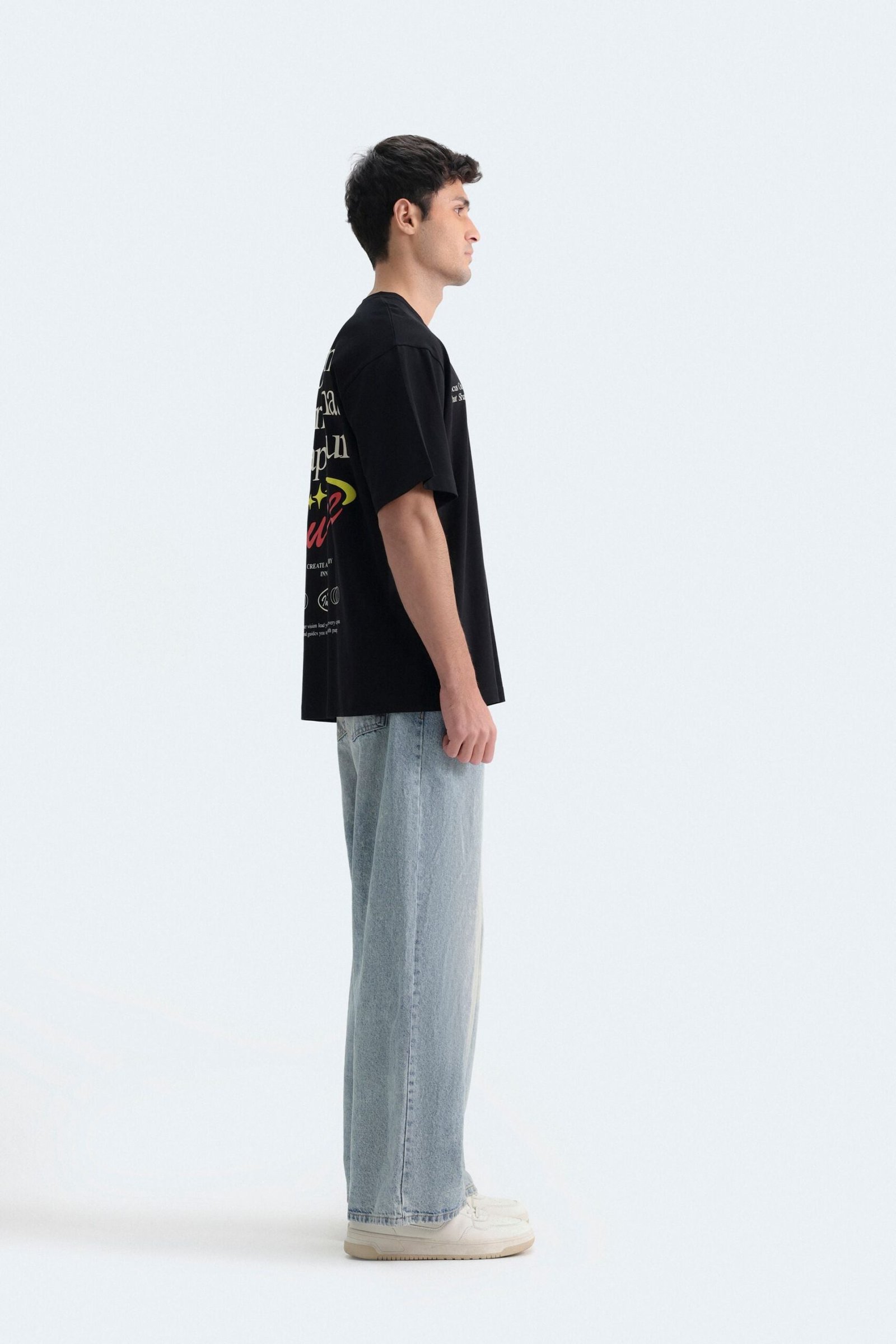 Slogan Print T-Shirt - Image 4