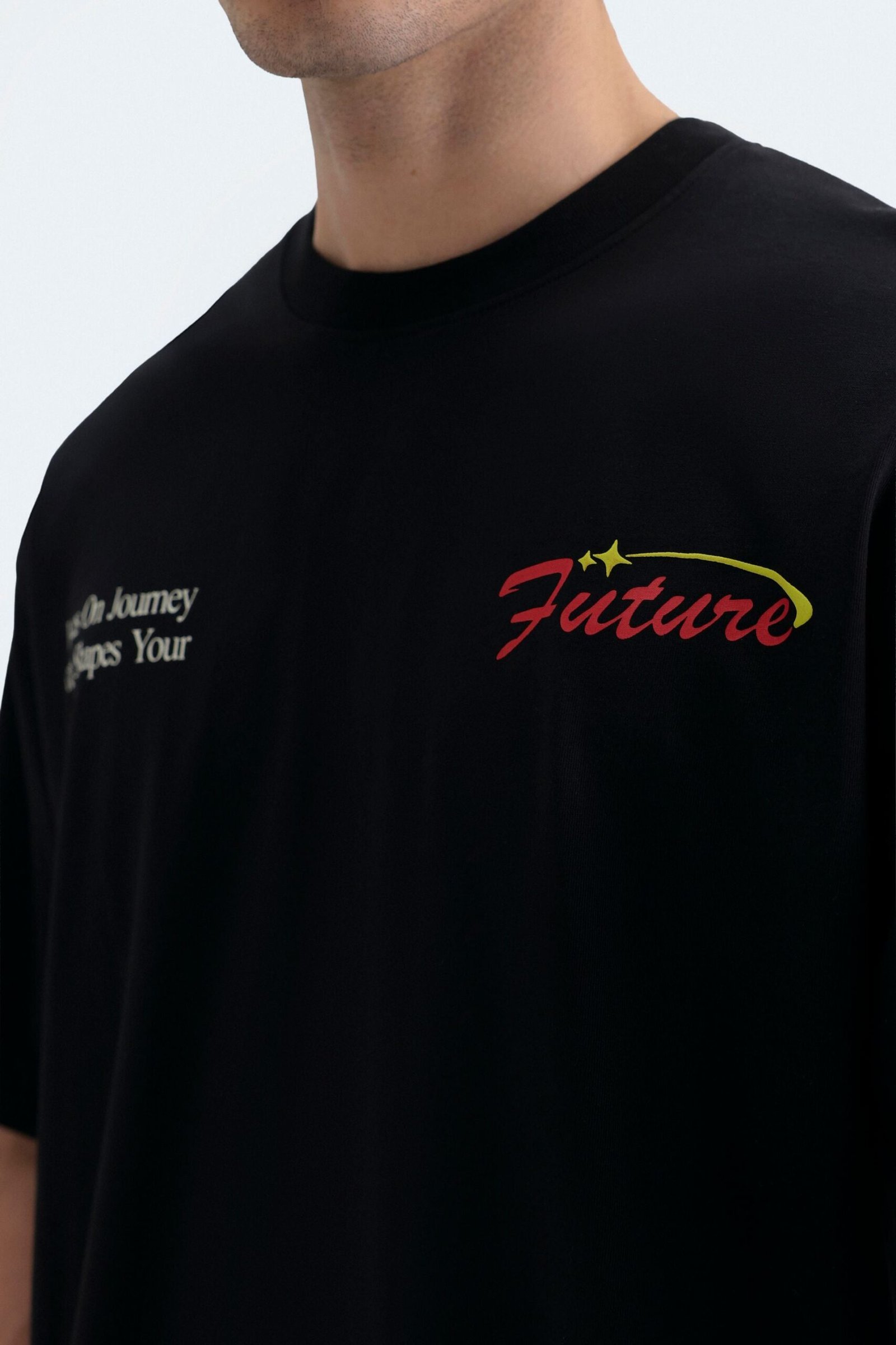 Slogan Print T-Shirt - Image 2