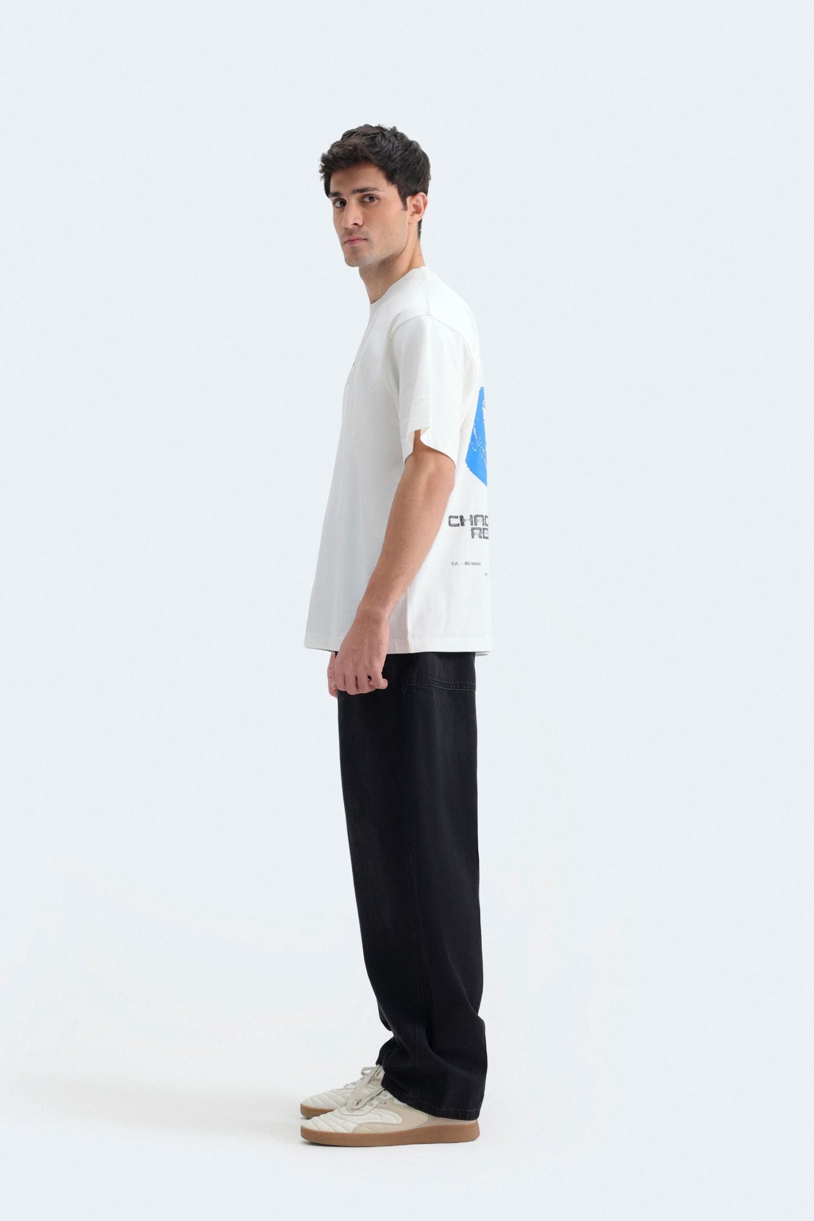 Slogan Print T-Shirt - Image 4