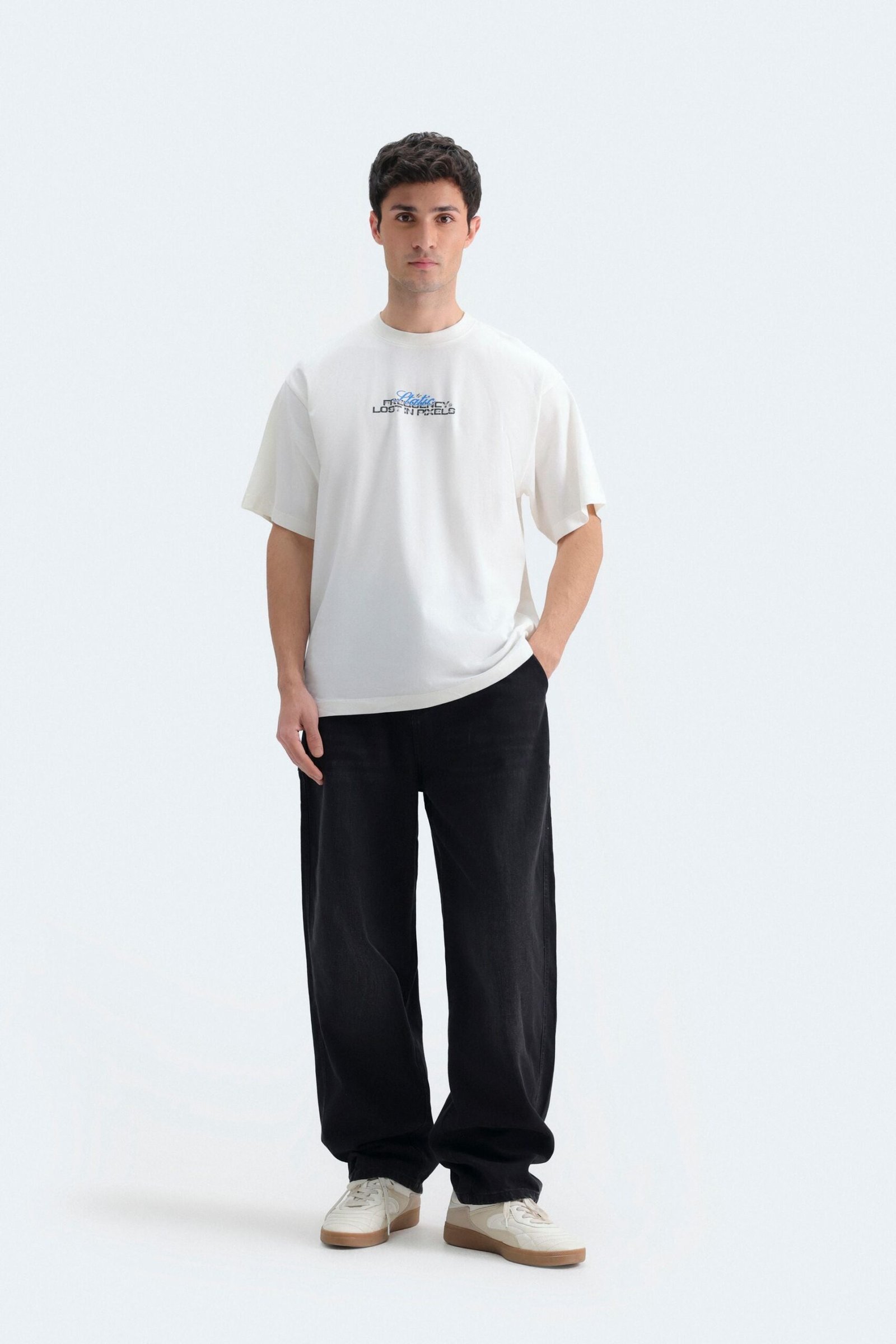 Slogan Print T-Shirt