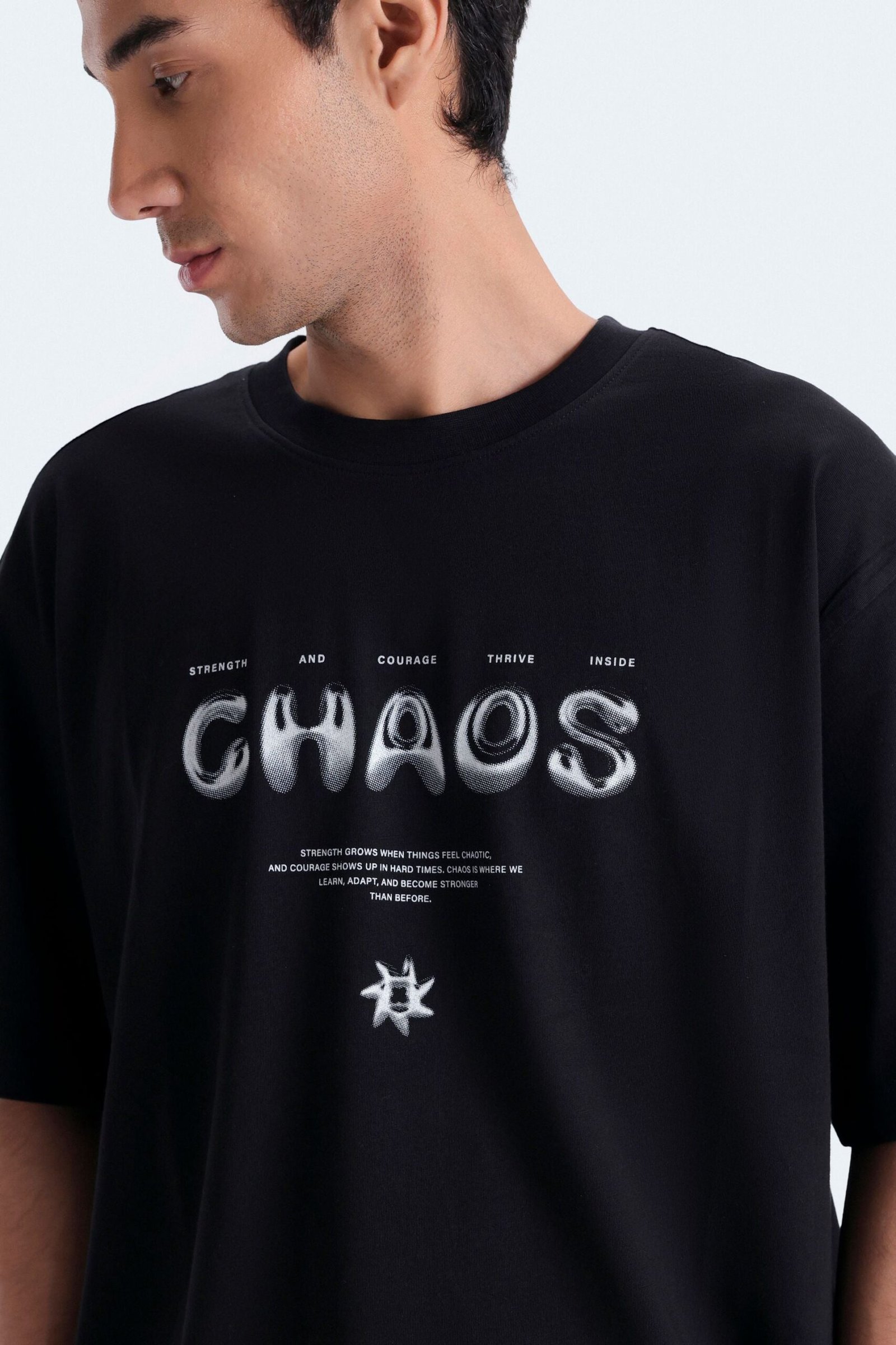 Slogan Print T-Shirt - Image 2