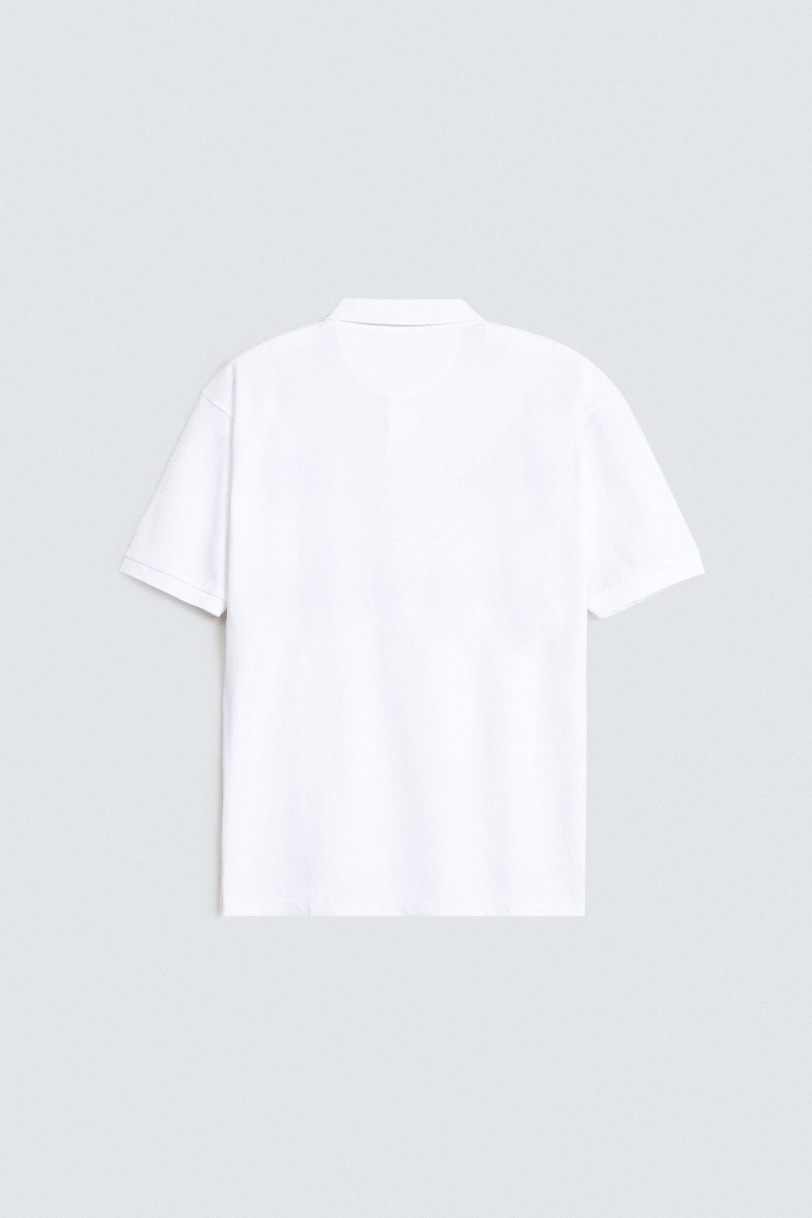 Slogan Print Polo Shirt - Image 14