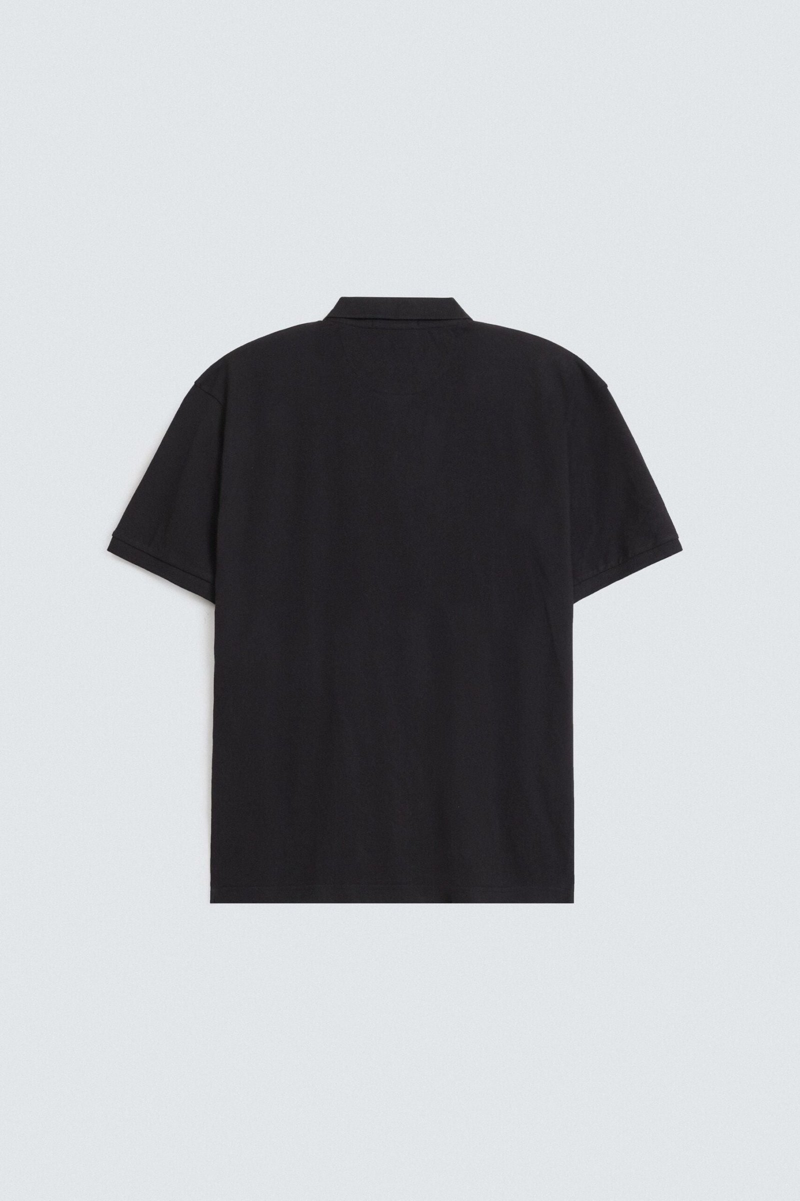 Slogan Print Polo Shirt - Image 7