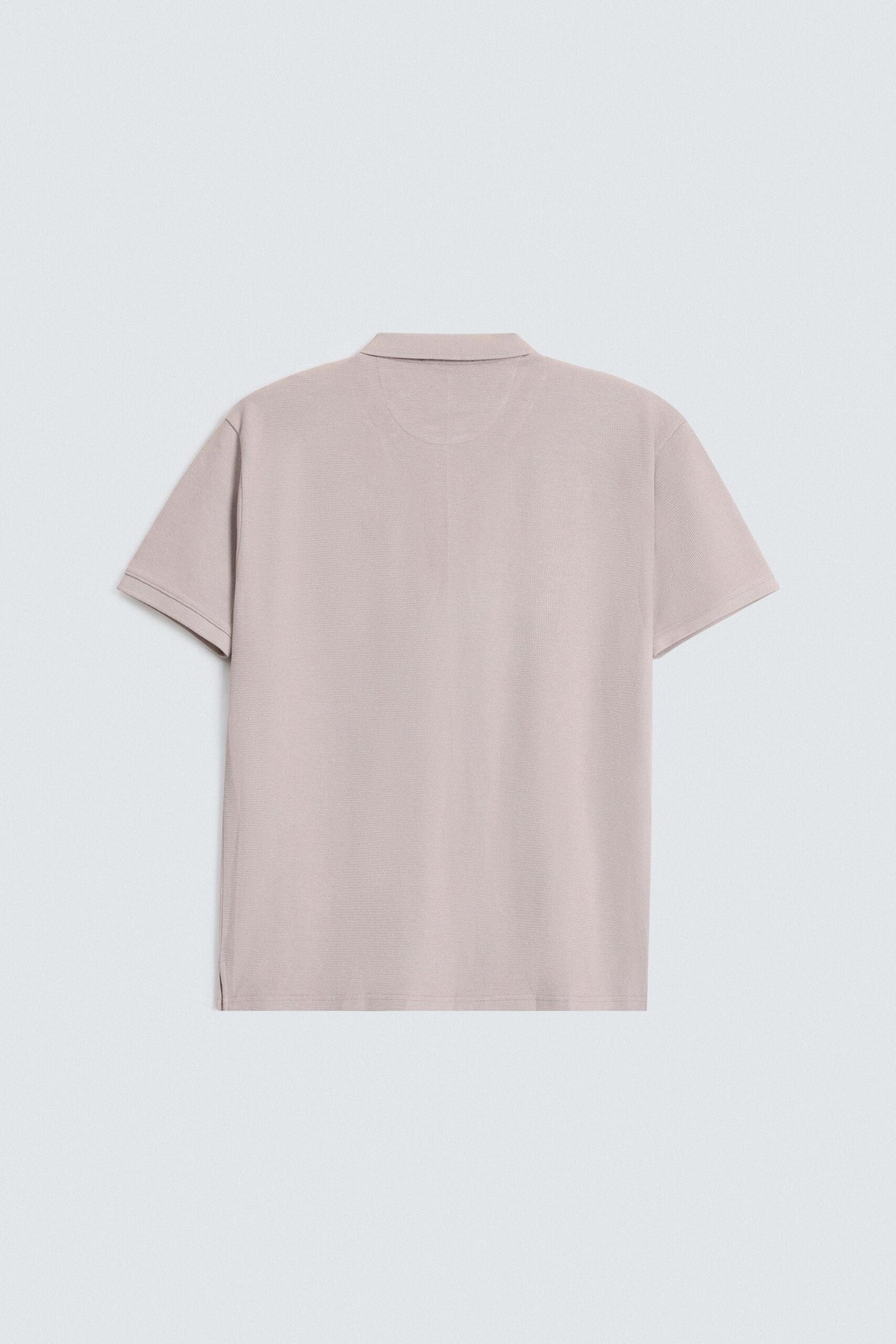 Quarter Zip-Up Polo Shirt - Image 14