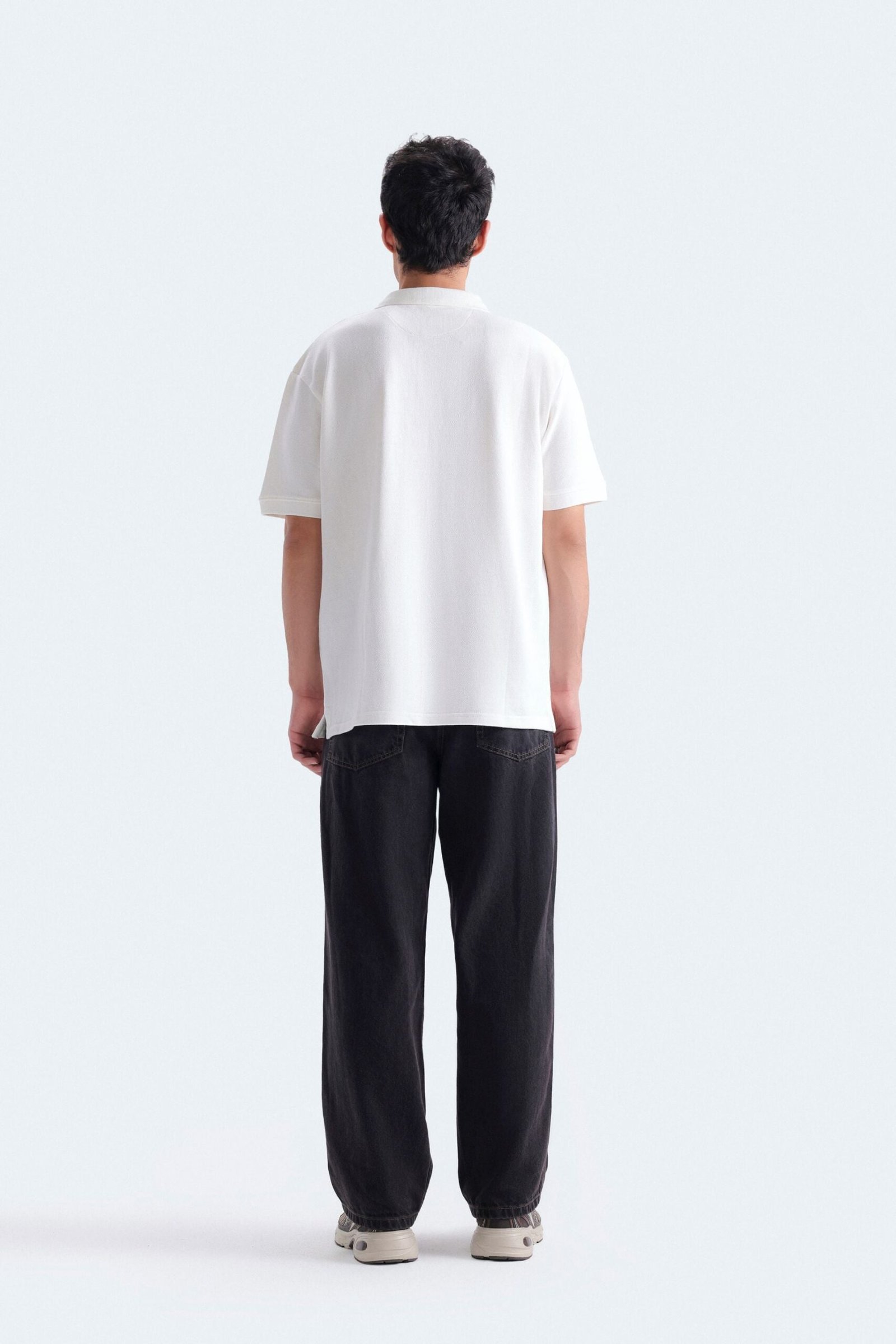 Textured Polo Shirt - Image 11