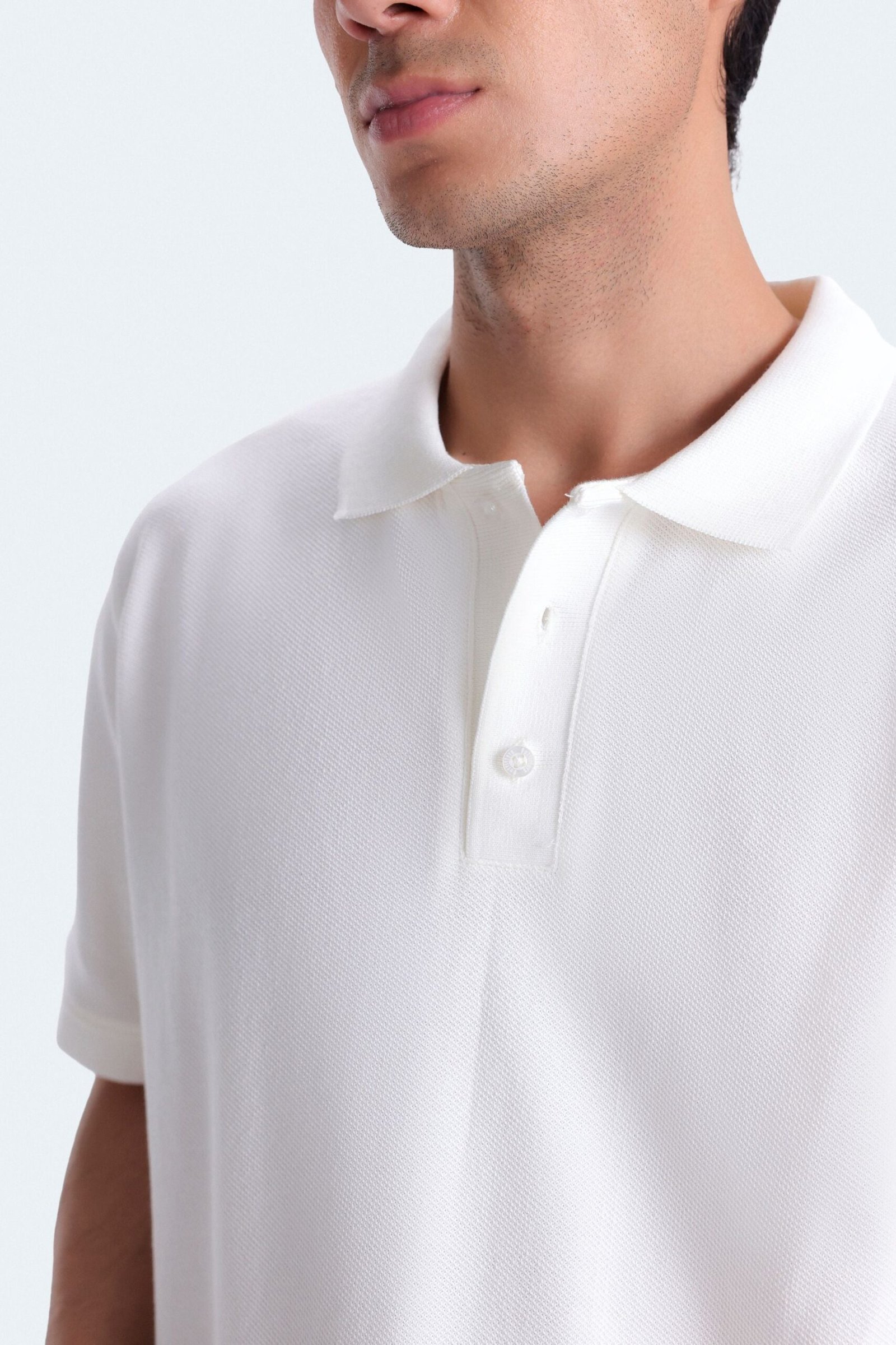 Textured Polo Shirt - Image 9