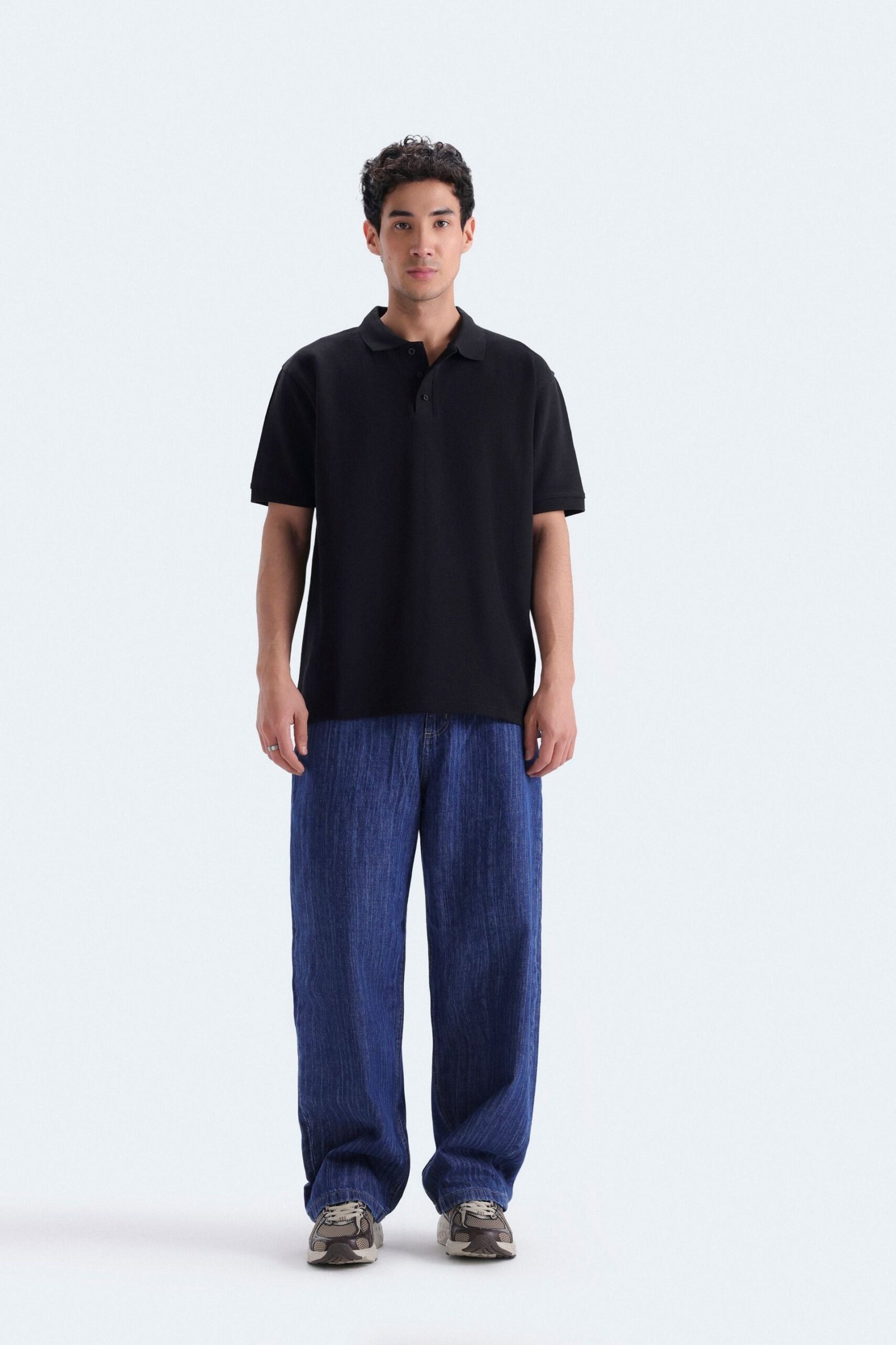 Textured Polo Shirt