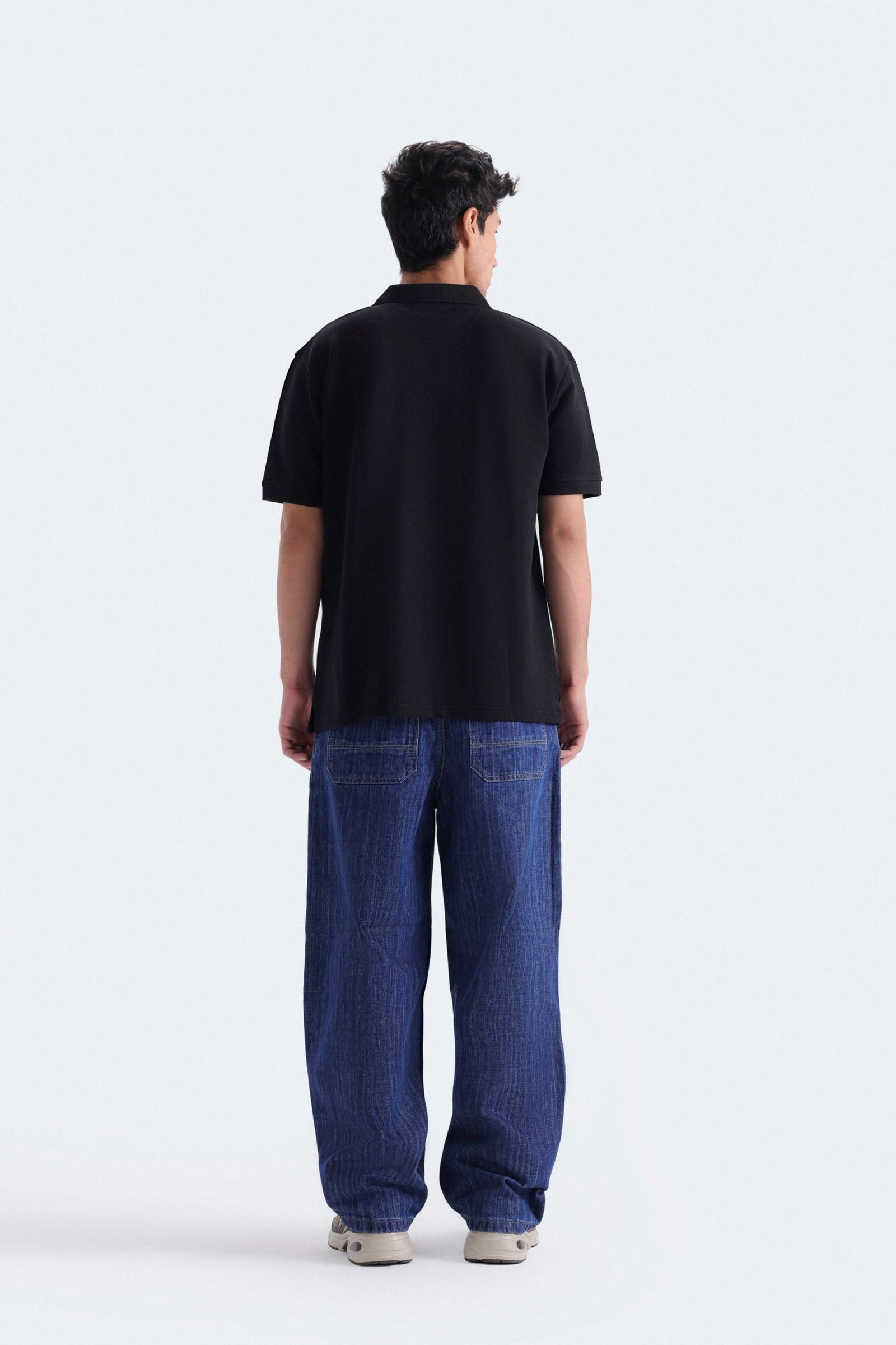 Textured Polo Shirt - Image 4