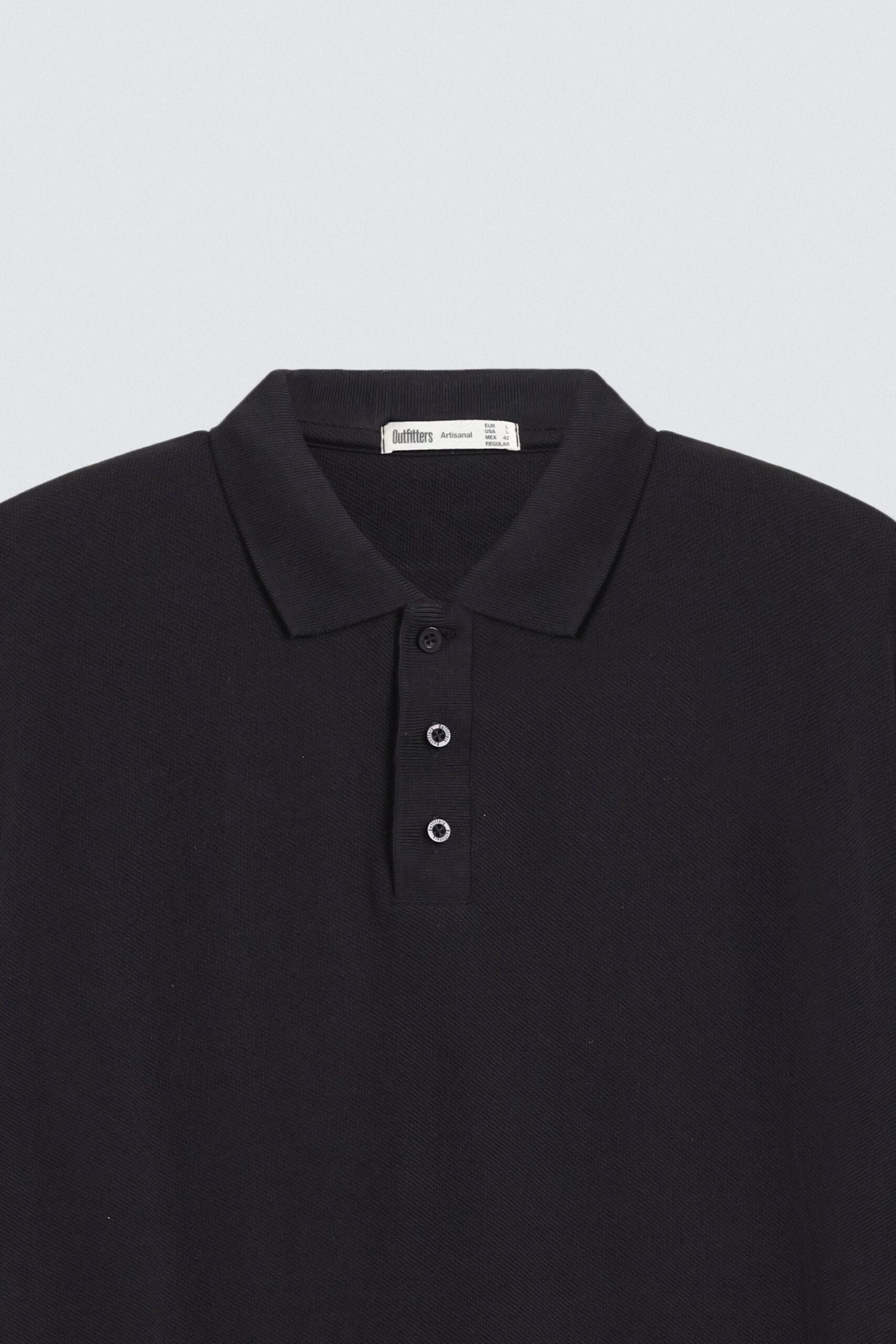 Textured Polo Shirt - Image 6