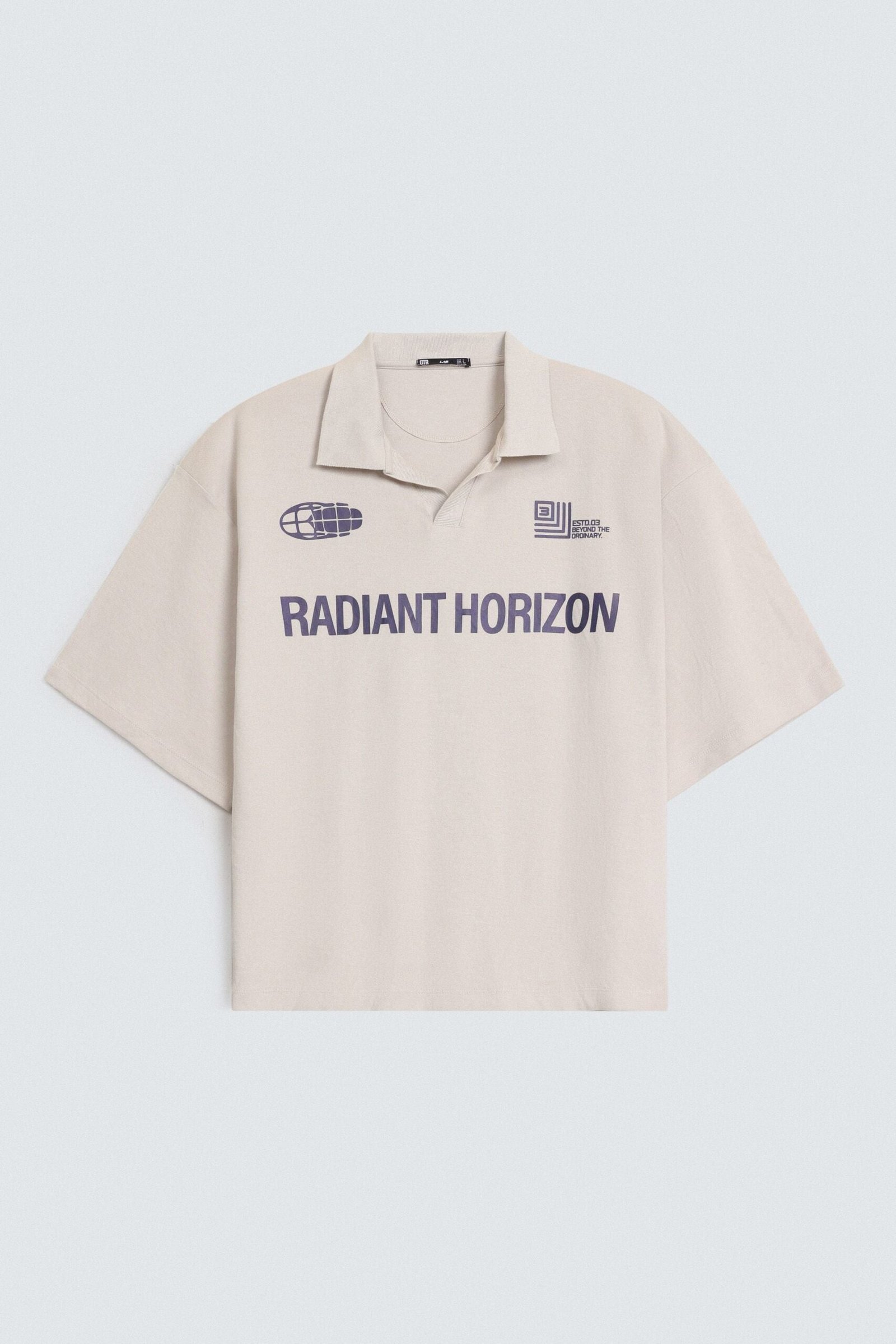Slogan Print Polo Shirt - Image 5