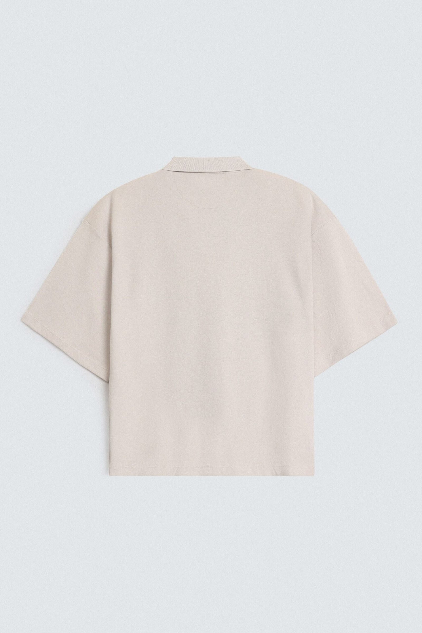 Slogan Print Polo Shirt - Image 7