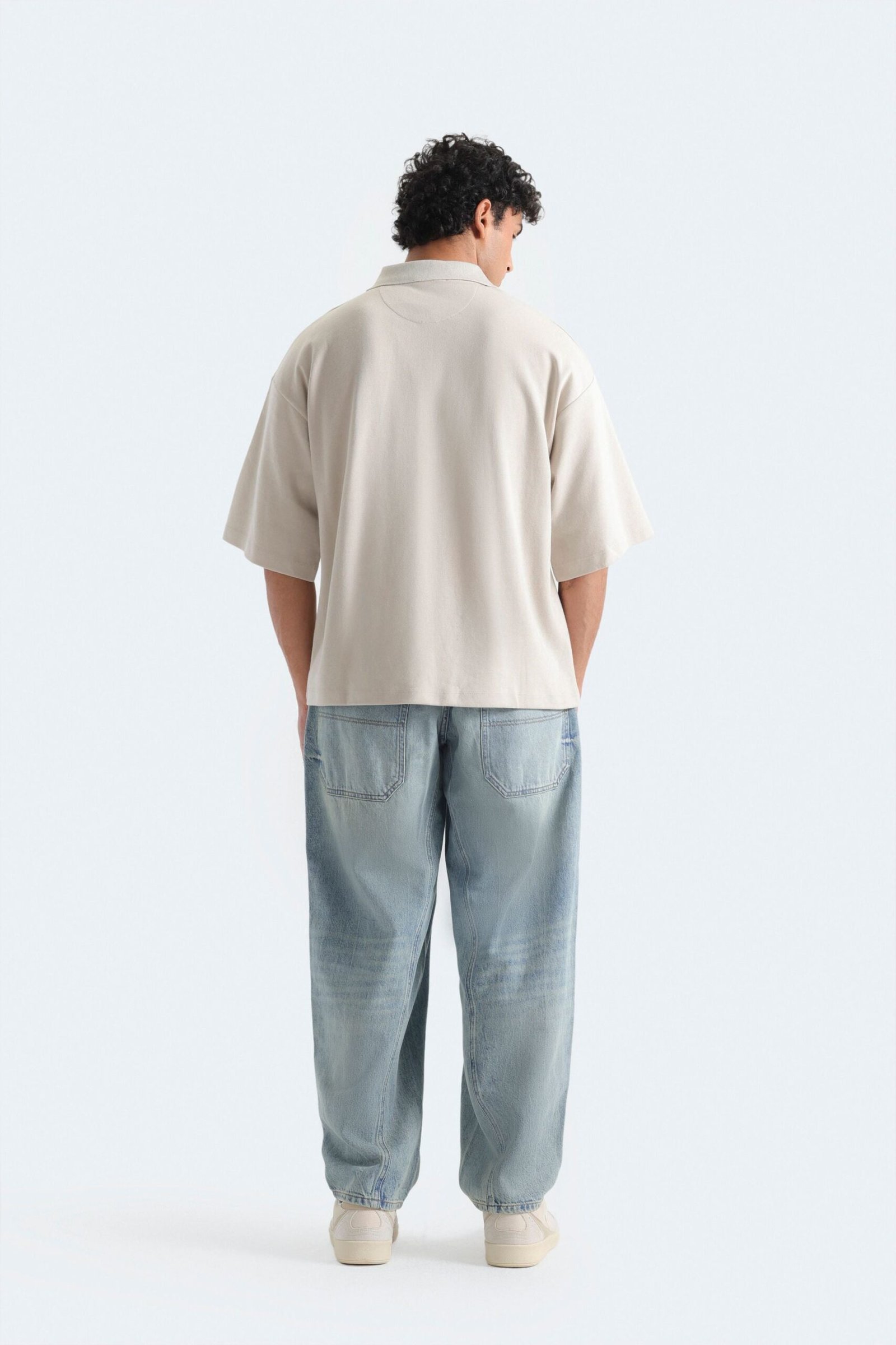 Slogan Print Polo Shirt - Image 4