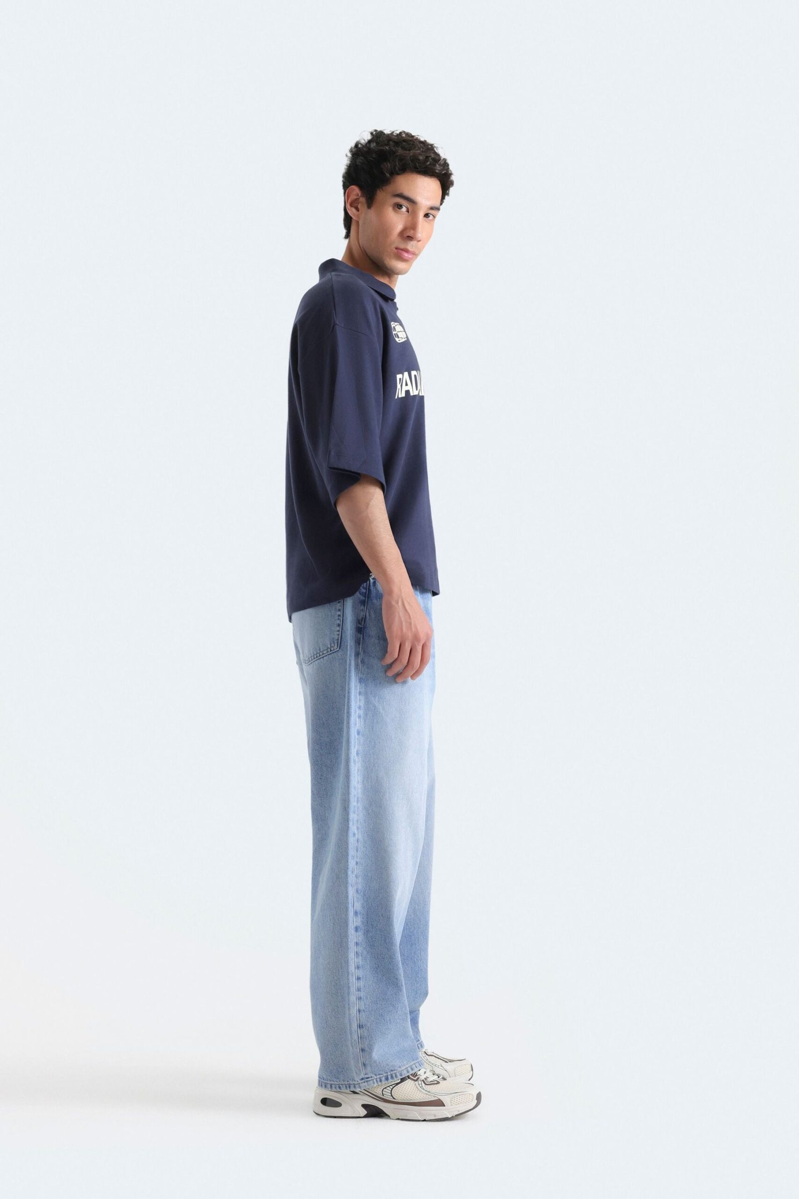 Slogan Print Polo Shirt - Image 10