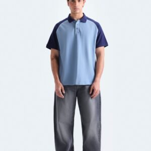 Color Block Polo Shirt