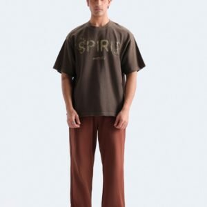 Washed Slogan Print T-Shirt