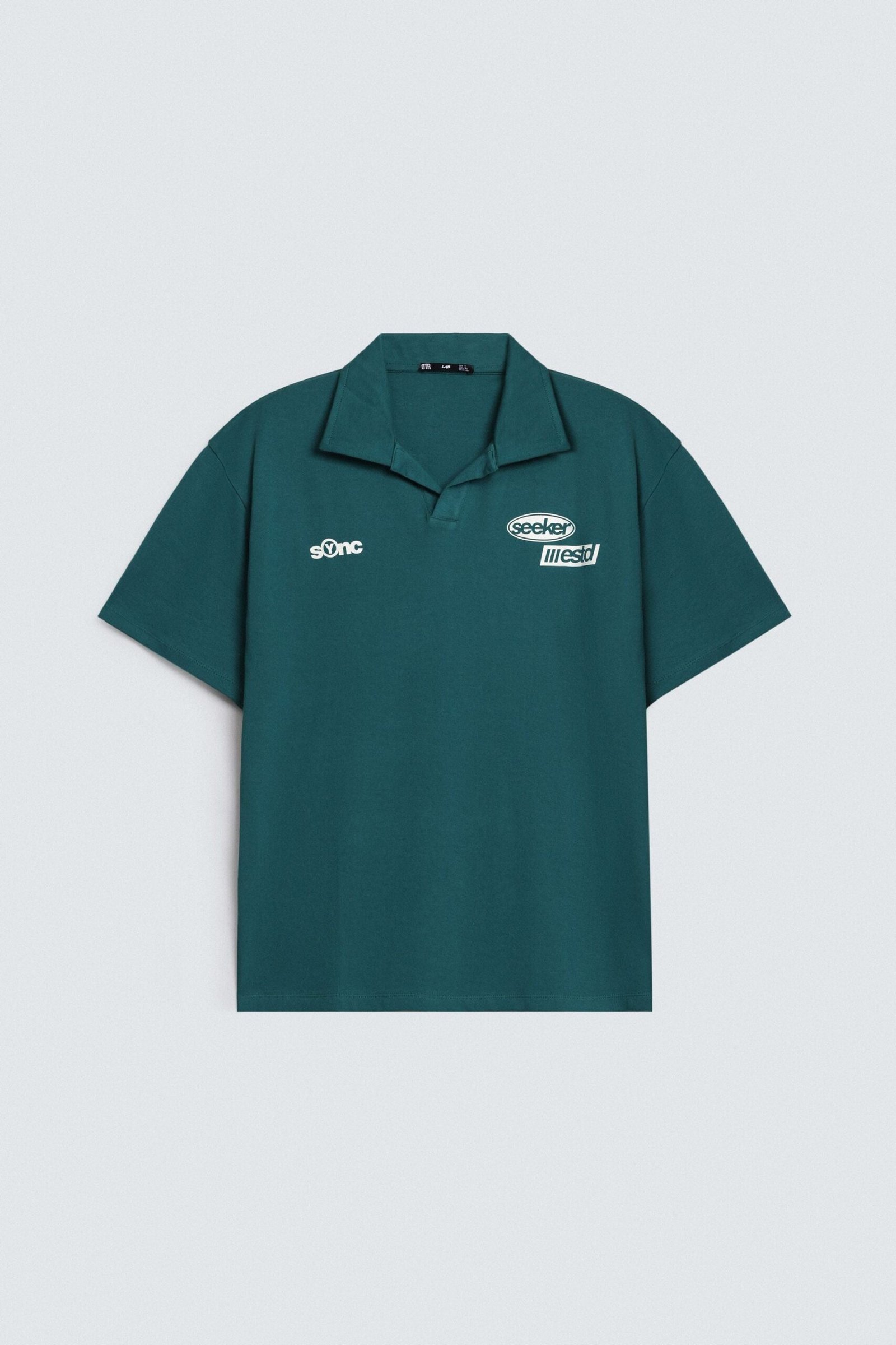 Slogan Print Polo Shirt - Image 12