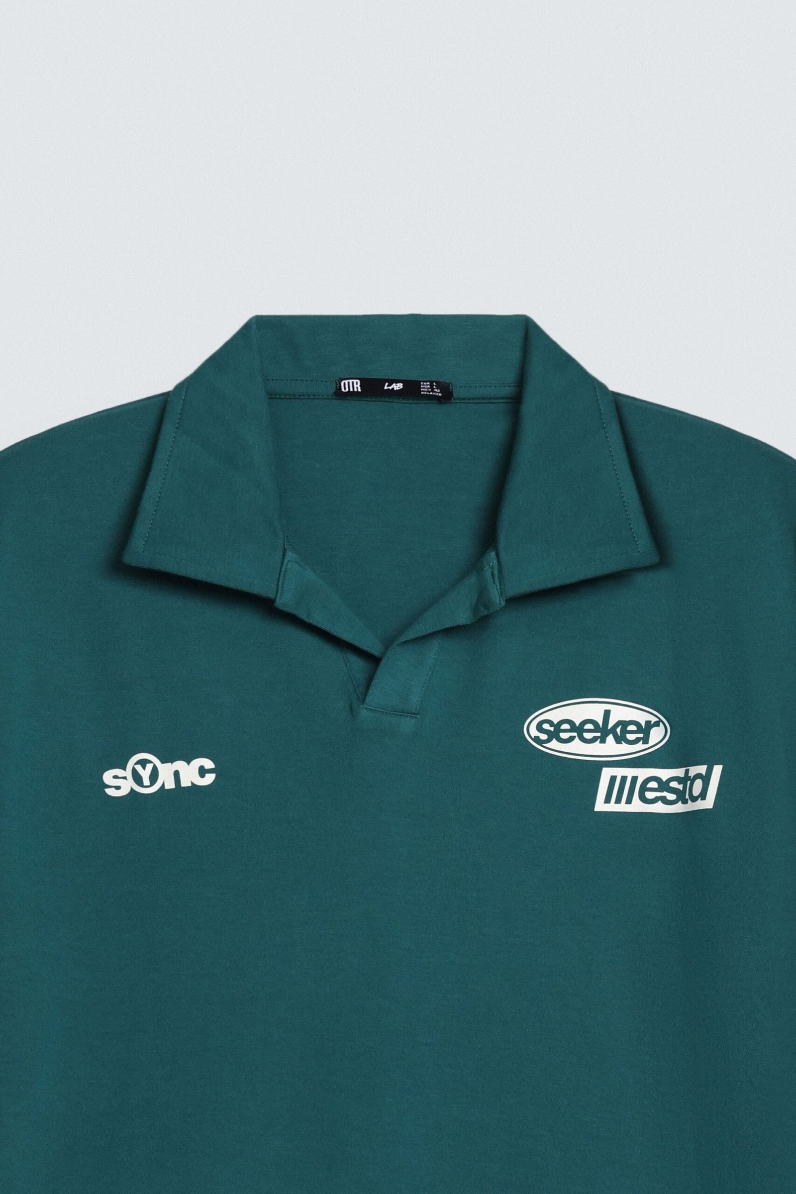 Slogan Print Polo Shirt - Image 13