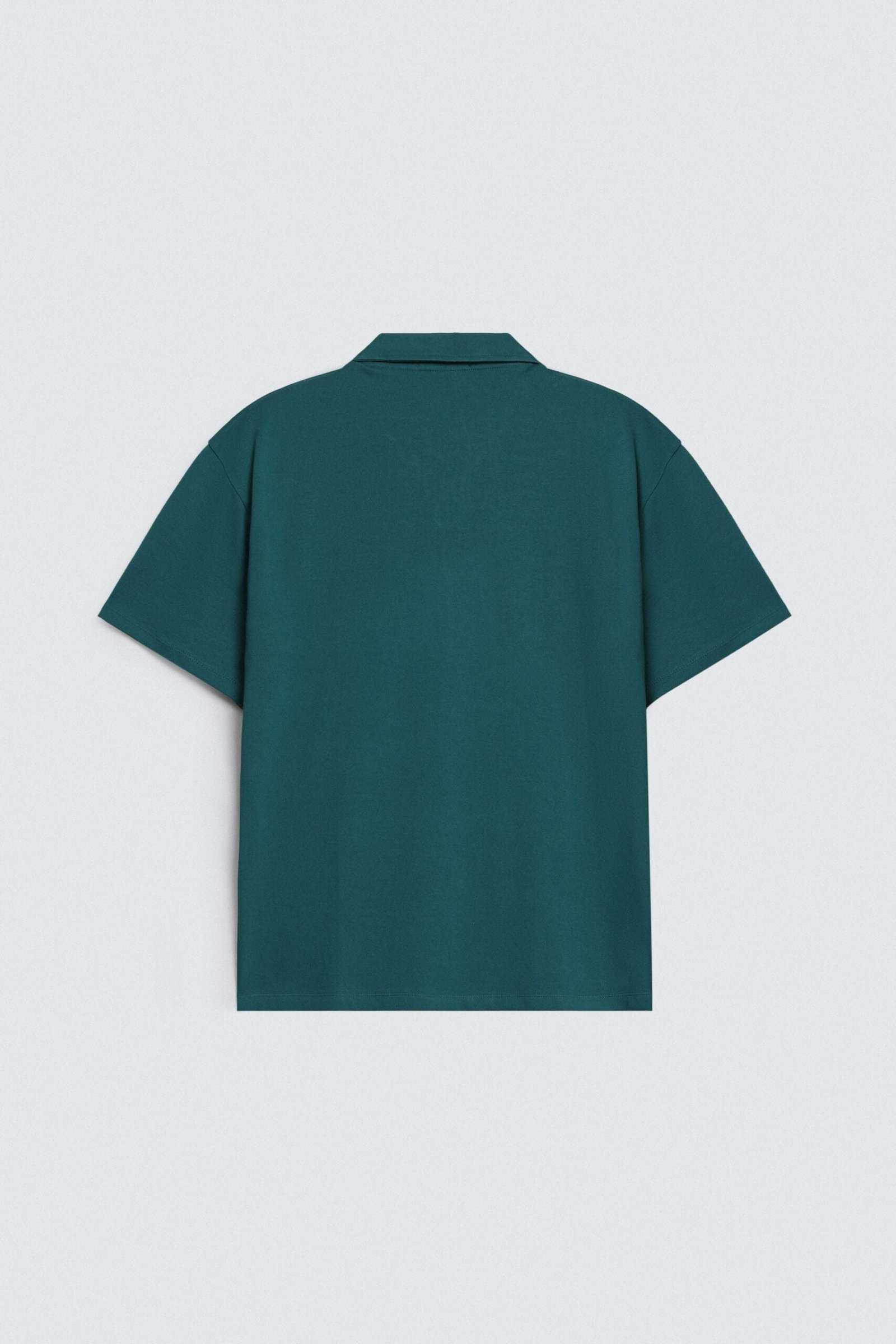 Slogan Print Polo Shirt - Image 14