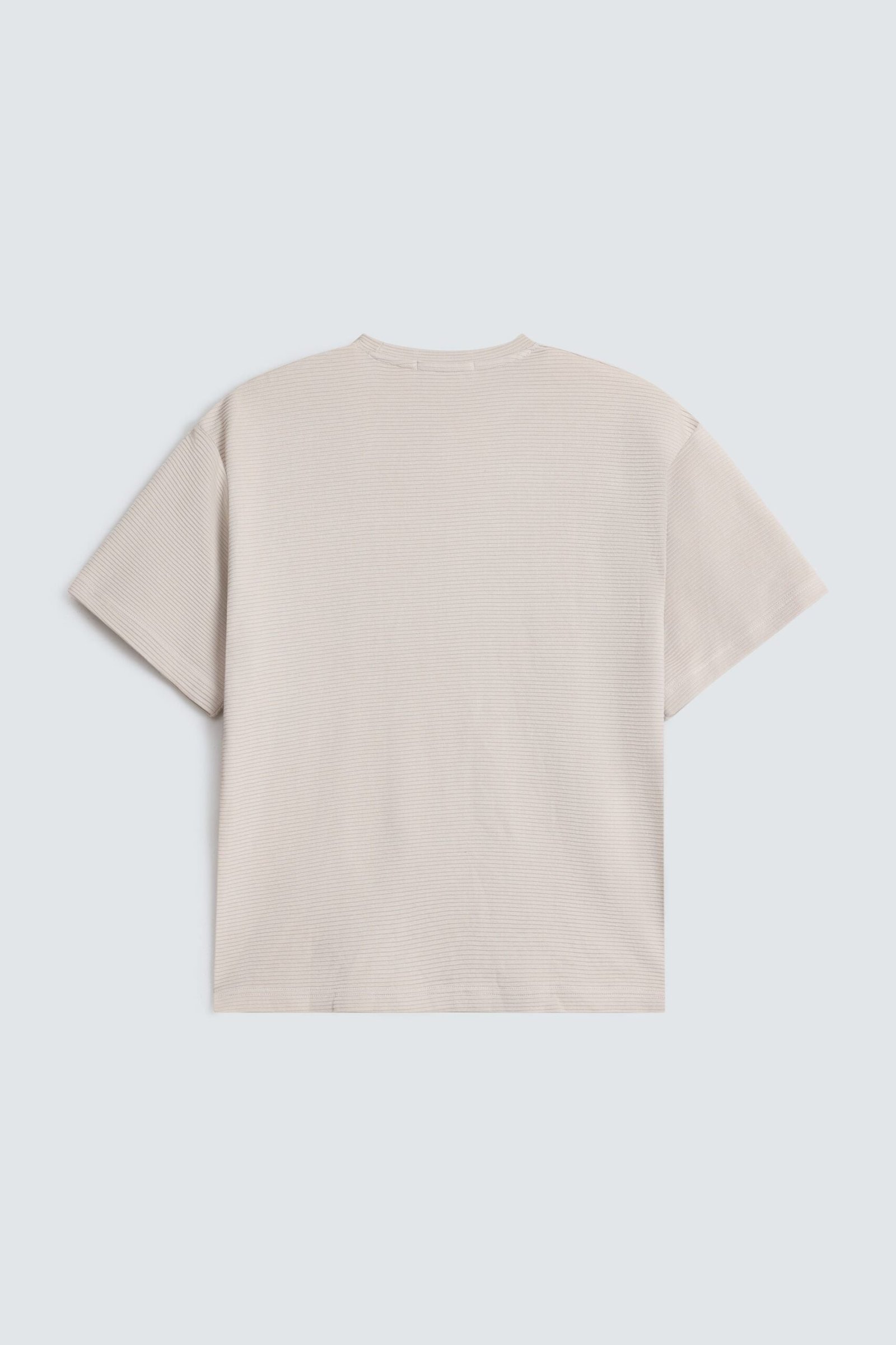Crew Neck Ottoman T-Shirt - Image 7